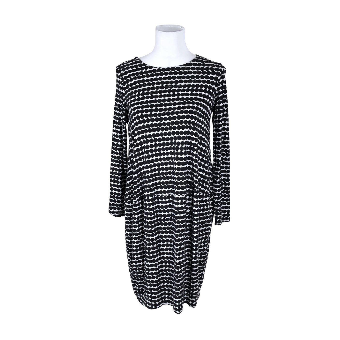 Unisex Marimekko - Trikotaažist kleit, suurus 38 - Must (1)