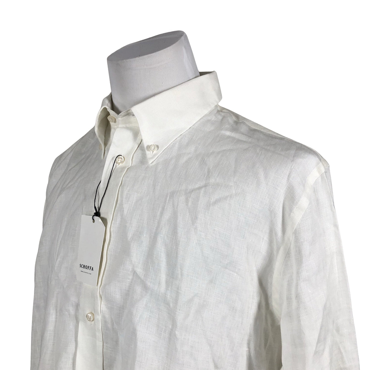 Unisex Schoffa - Triiksärk, suurus XXL - Valge (2)