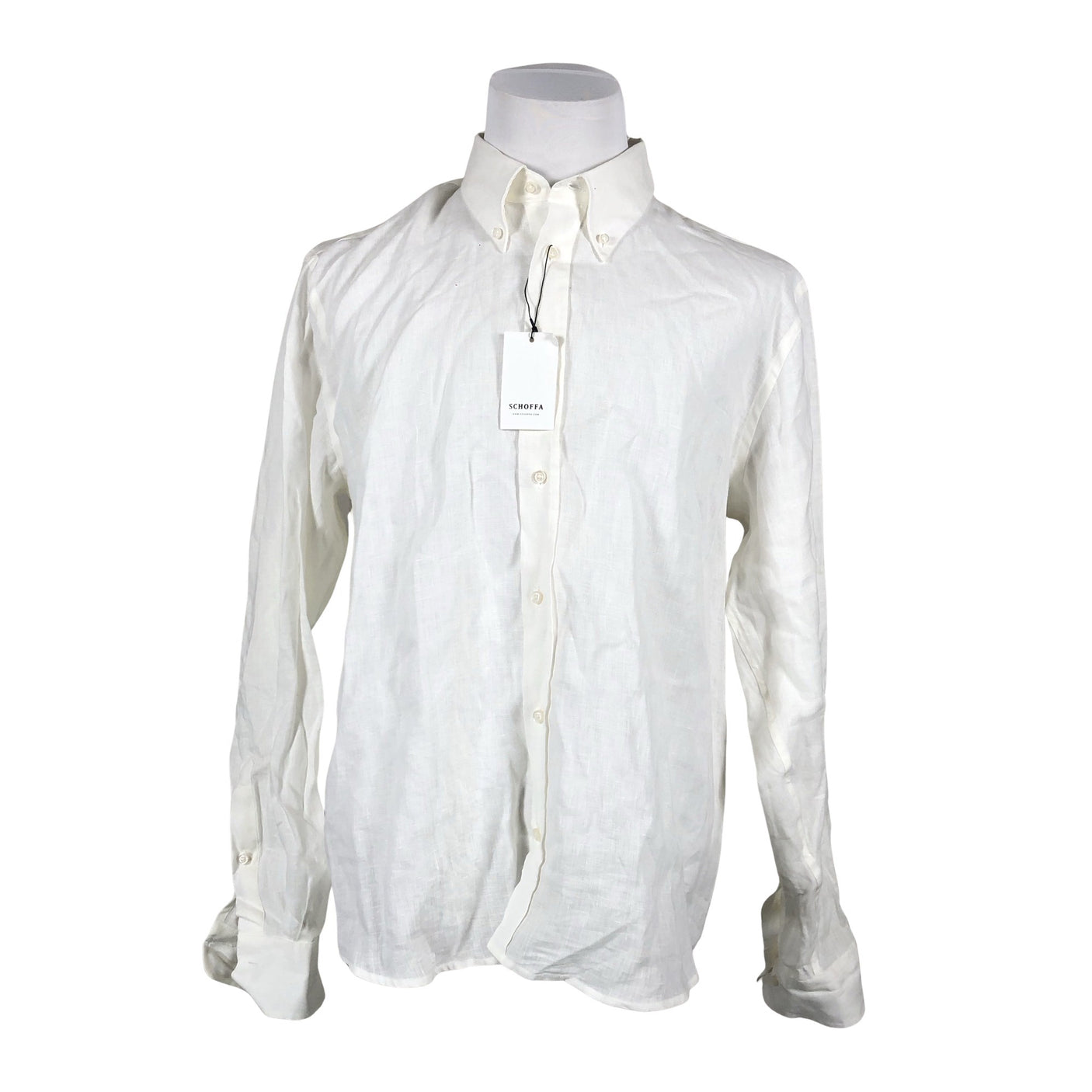 Unisex Schoffa - Triiksärk, suurus XXL - Valge (1)