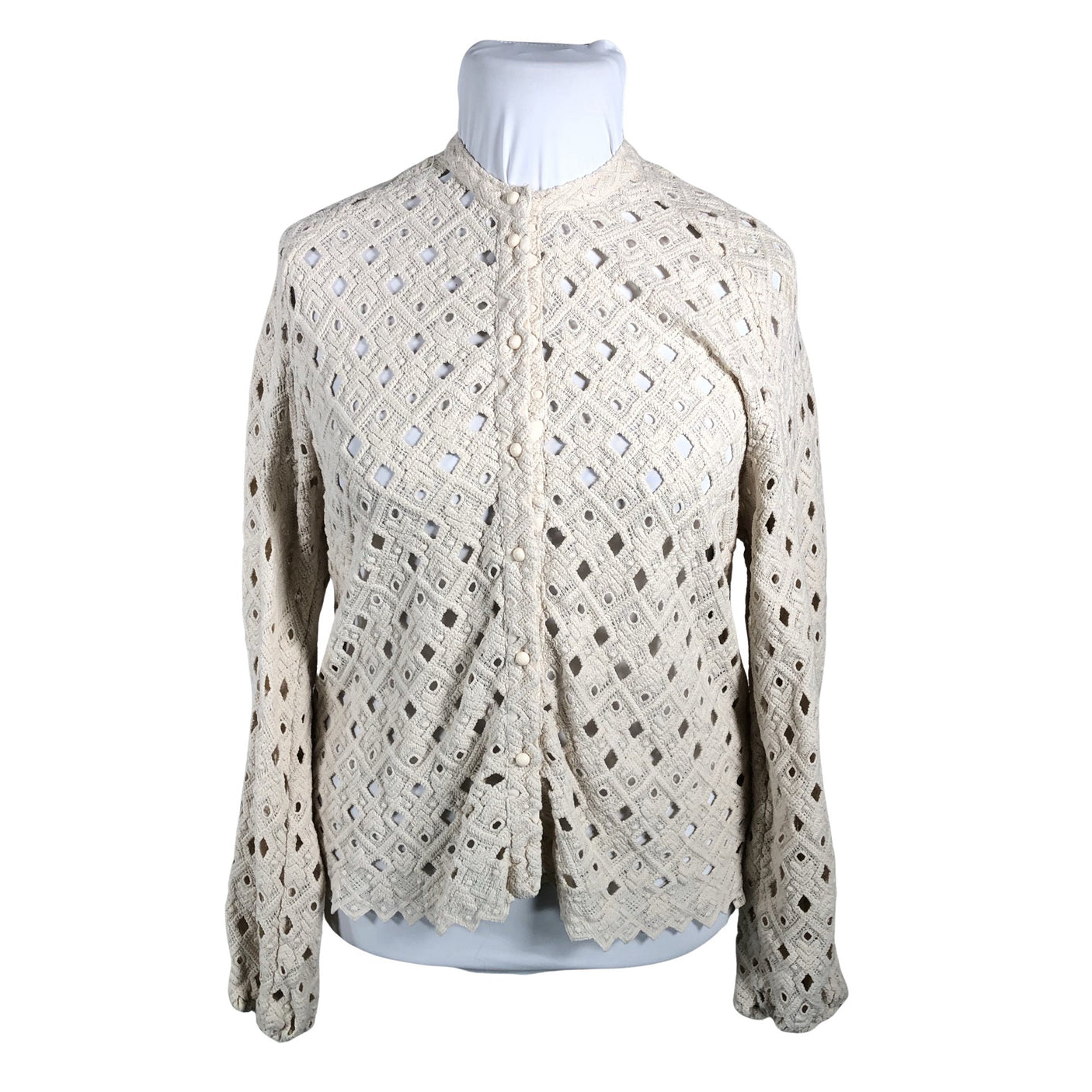 Unisex Dante 6 - Kardigan, suurus 42 - Beige (1)