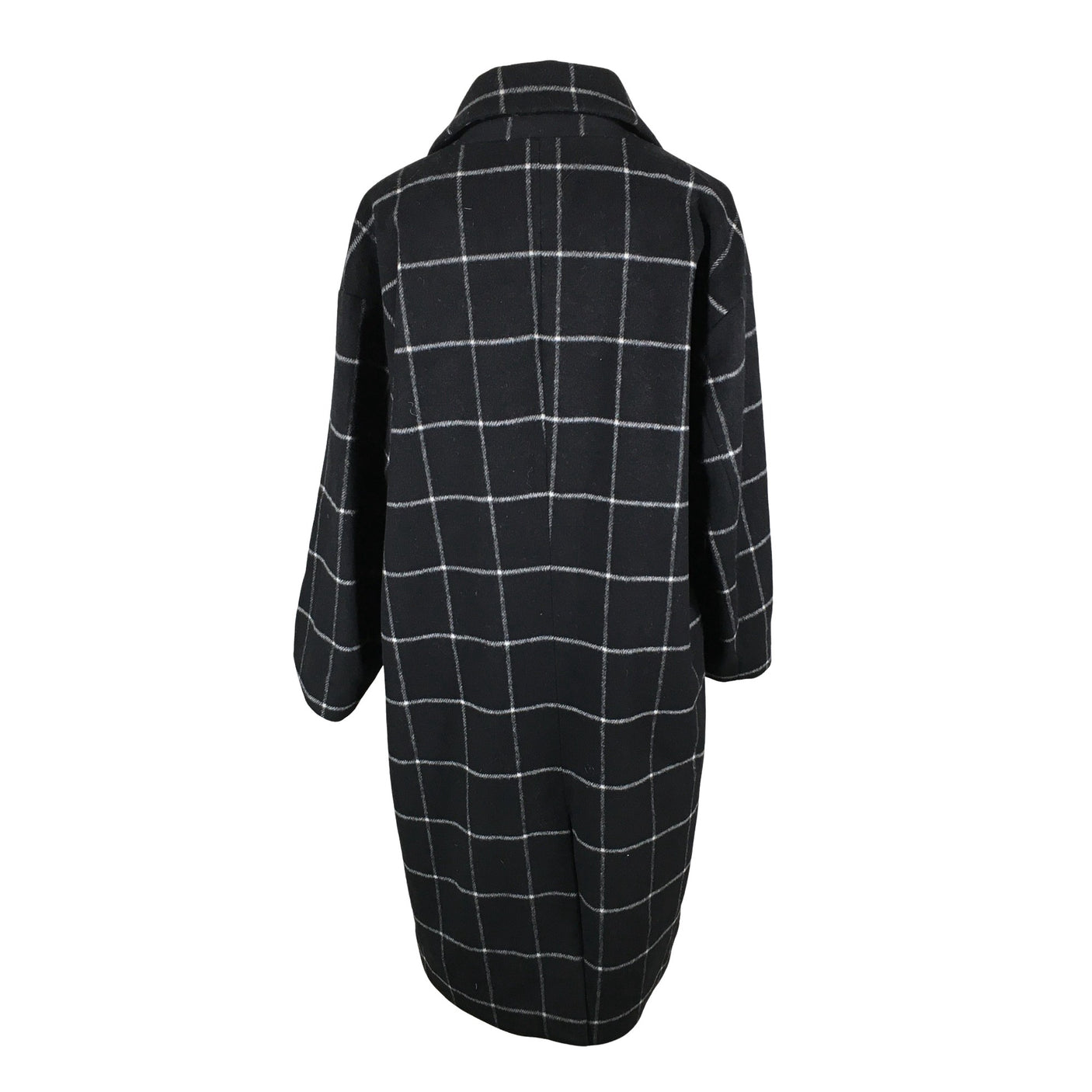 Unisex Rue de Femme - Villane mantel, suurus 38 - Must (2)
