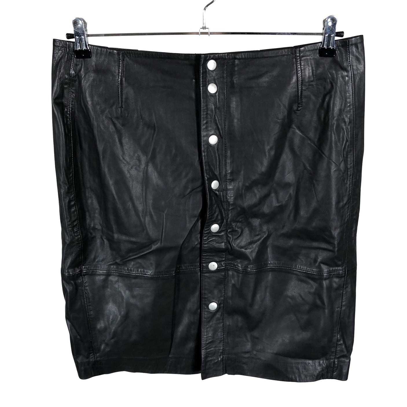 Unisex InWear - Nahkseelik, suurus 44 - Must (1)