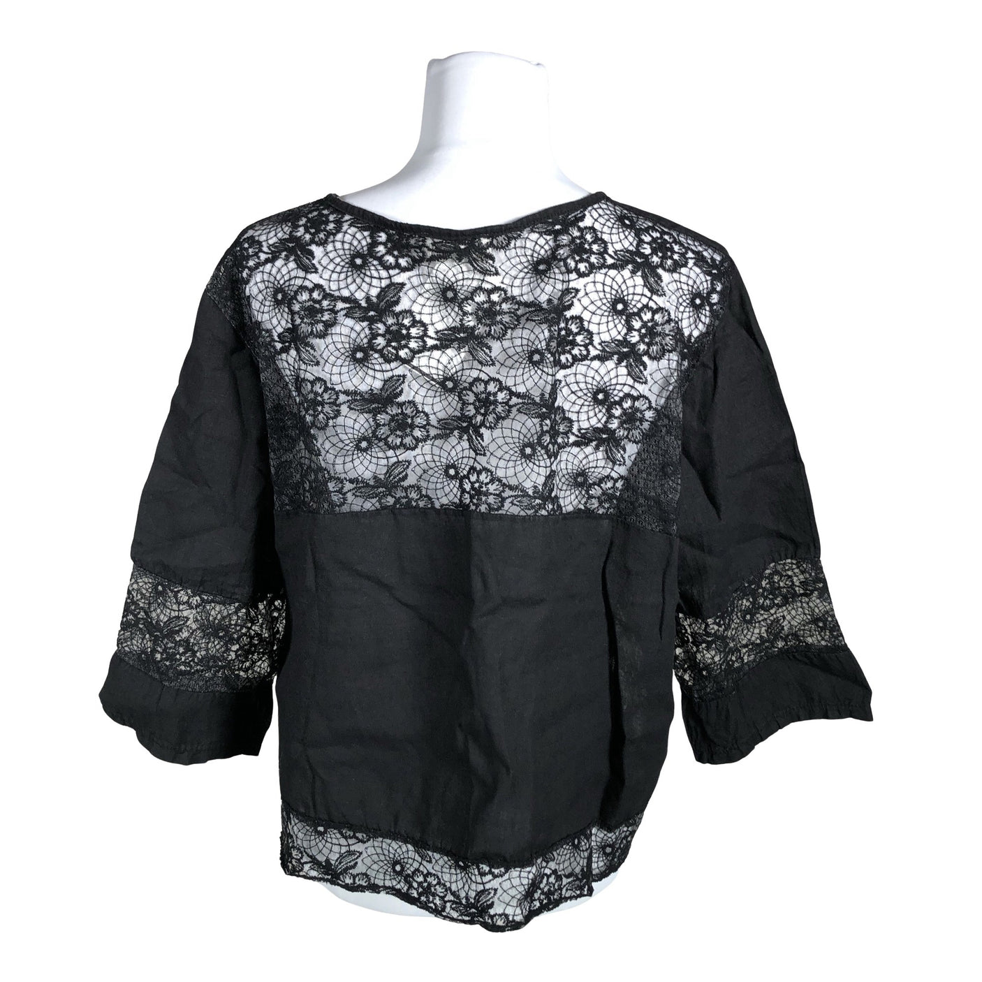 Unisex Bohemiana - Pluus, suurus 40 - Must (2)