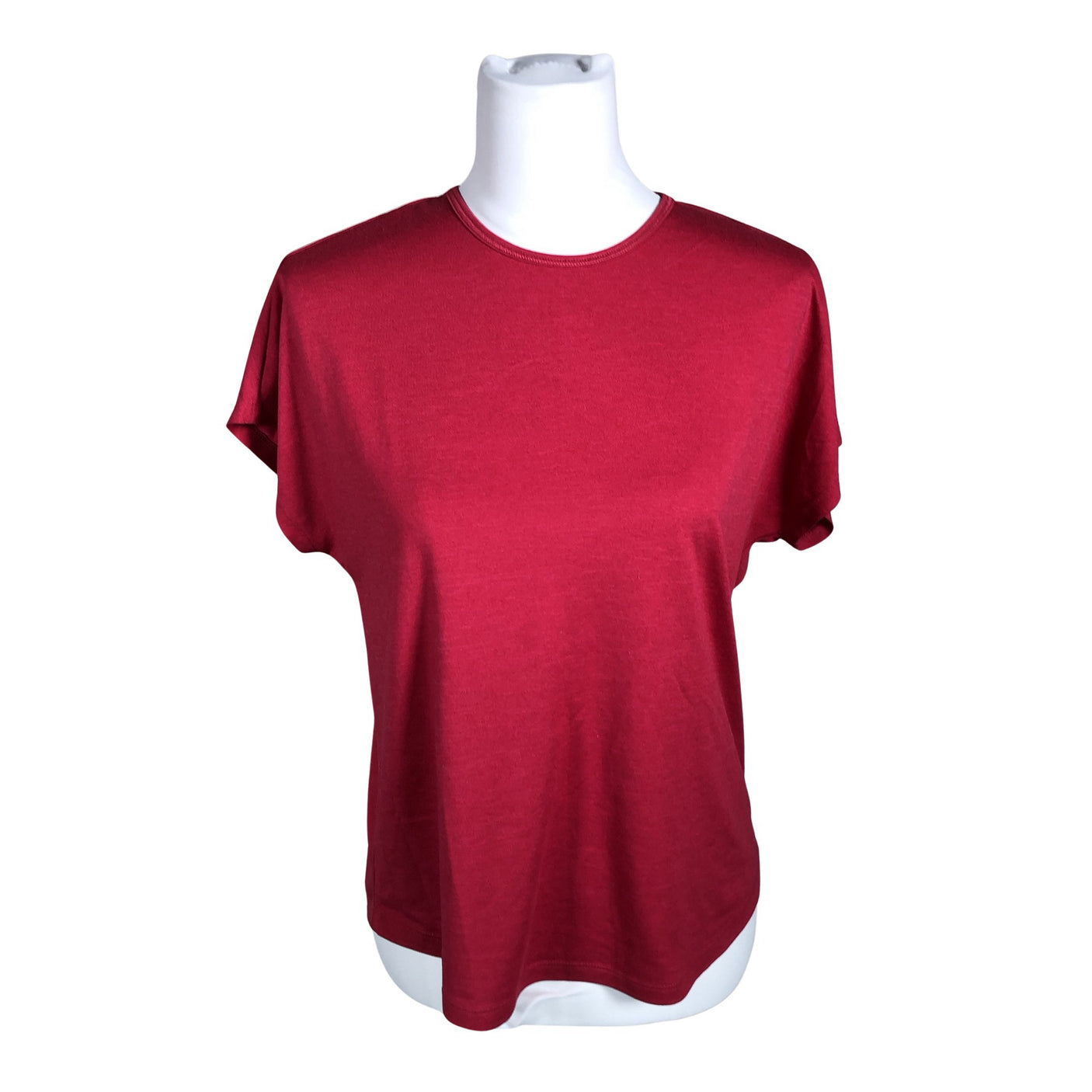 Unisex Soc - Spordisärk, lühikesed käised, suurus 36 - Punane (1)