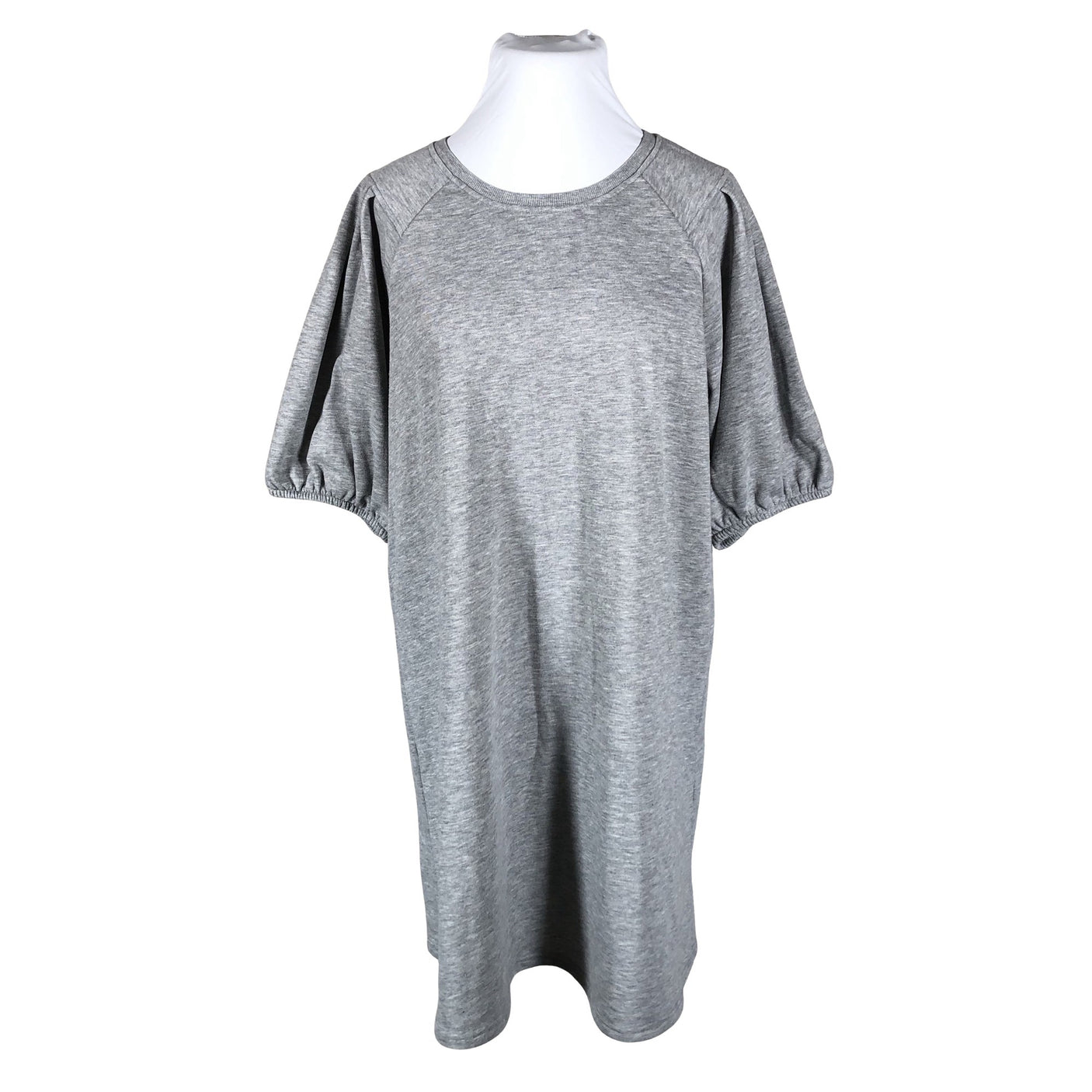 Unisex Zizzi - Dressikangast kleit, suurus 46 - Hall (1)