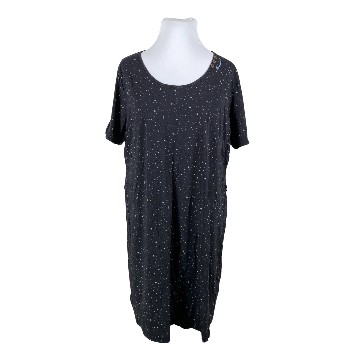 Unisex Ragwear - Trikotaažist kleit, suurus 50 - Must (1)