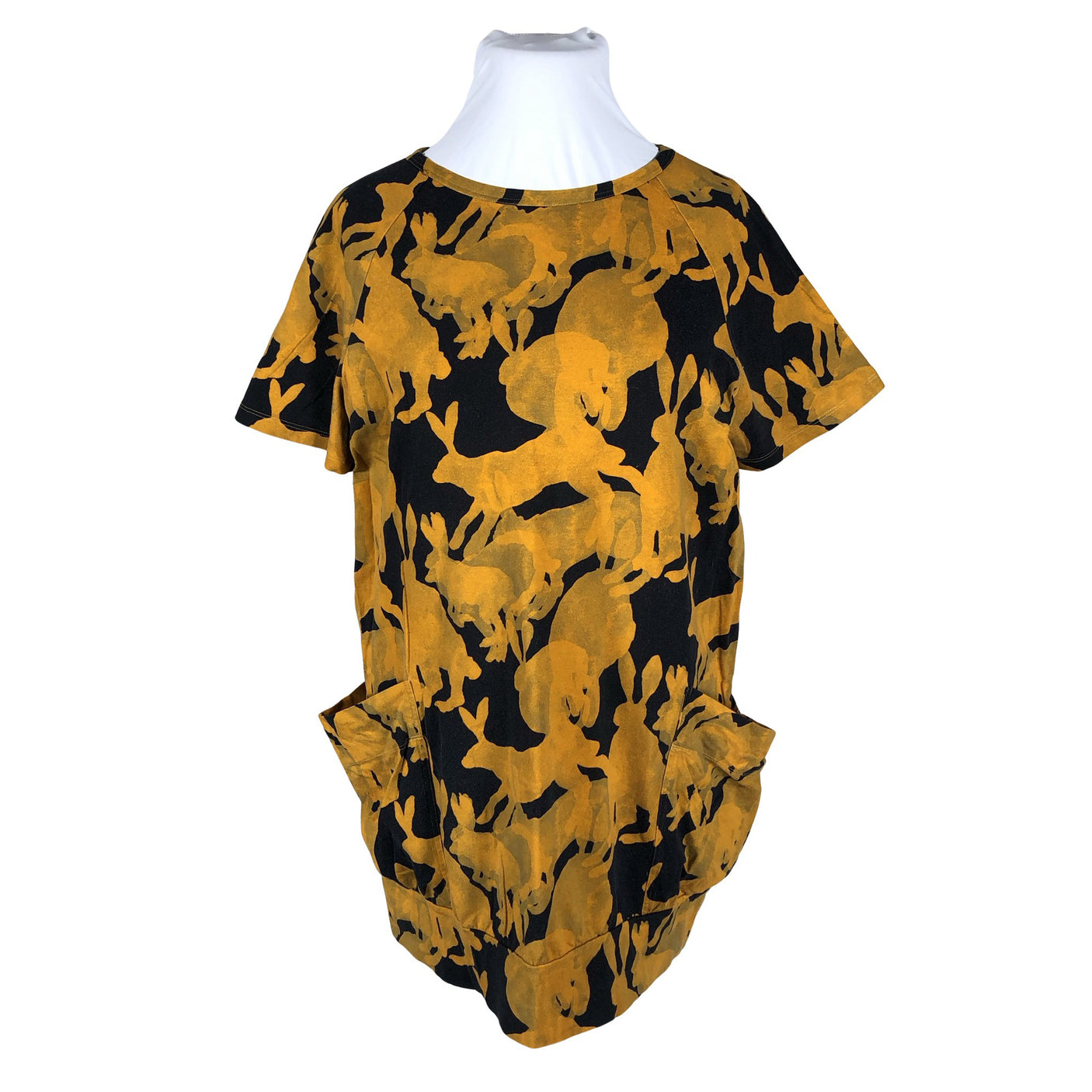 Unisex Marimekko - Trikotaažist kleit, suurus 42 - Oranž (1)