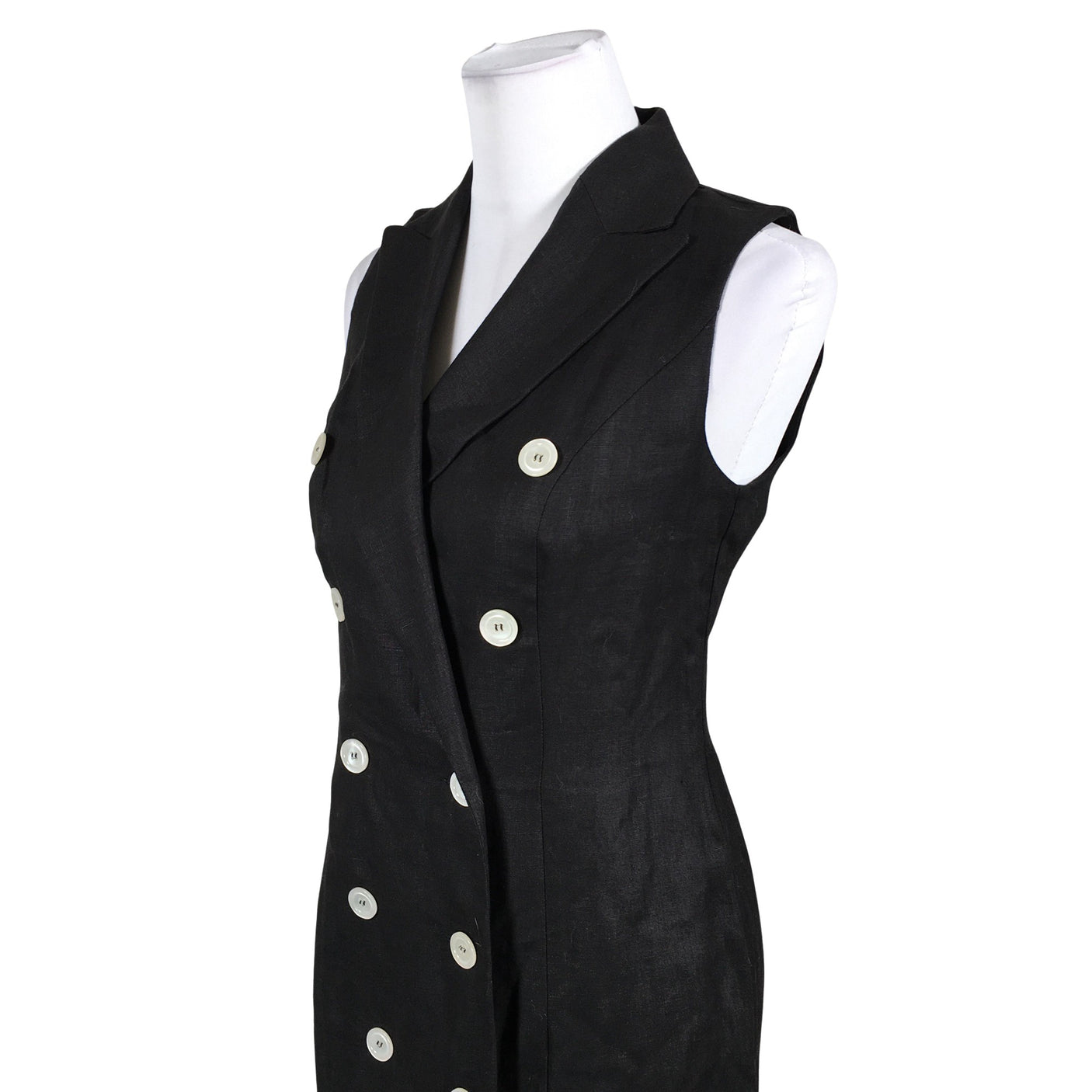 Unisex Andiata - Mitteveniv kleit, suurus 36 - Must (4)