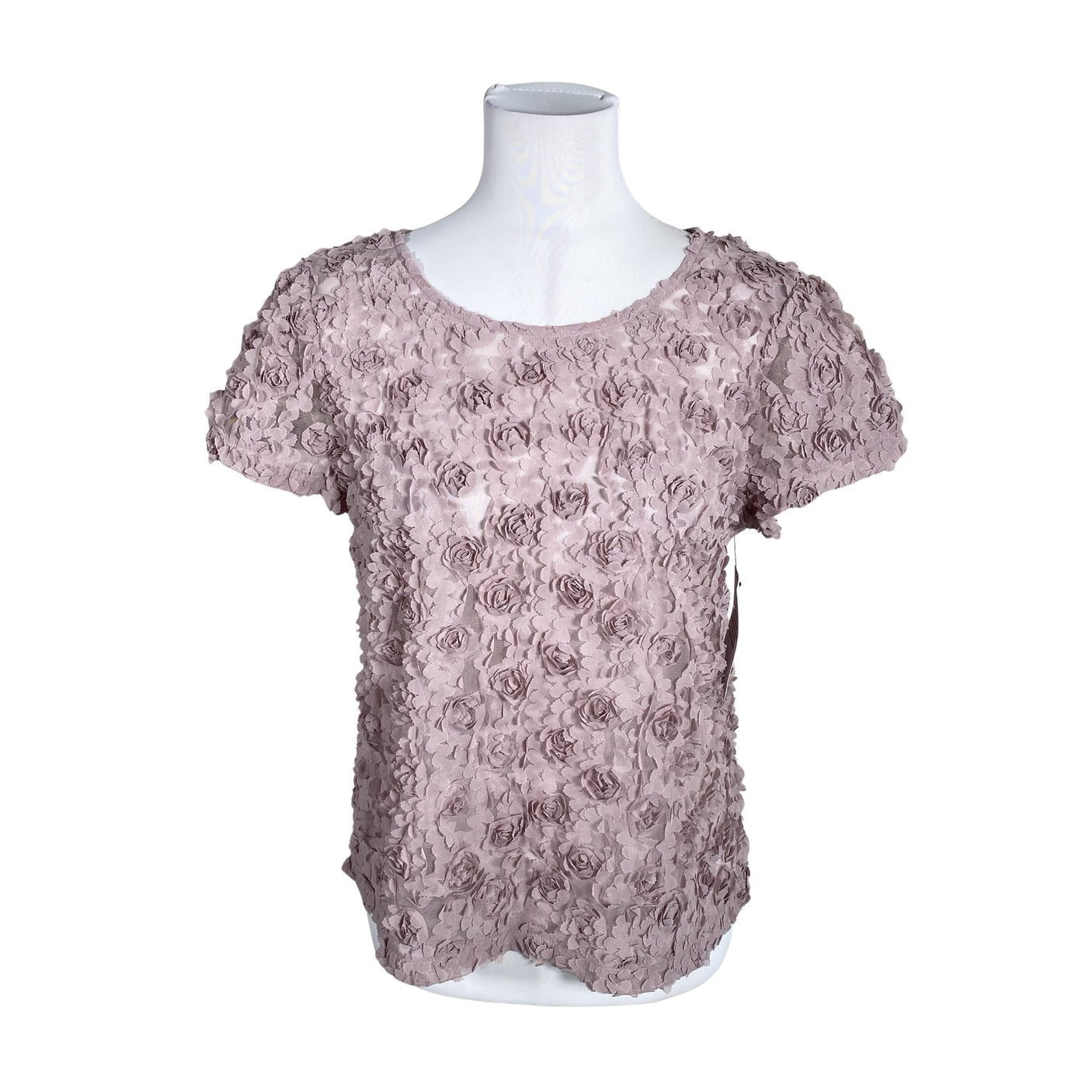 Unisex Ida Sjöstedt - Lühikeste käistega pluus, suurus 38 - Heleroosa (1)