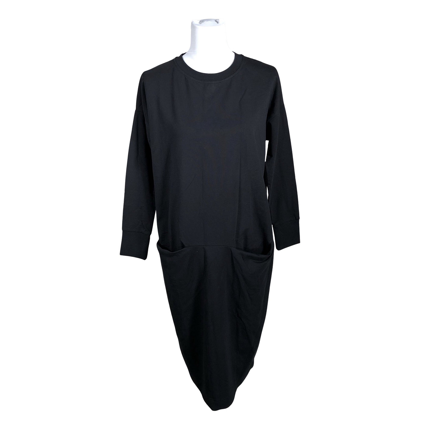 Unisex Papu - Trikotaažist kleit, suurus 34 - Must (1)