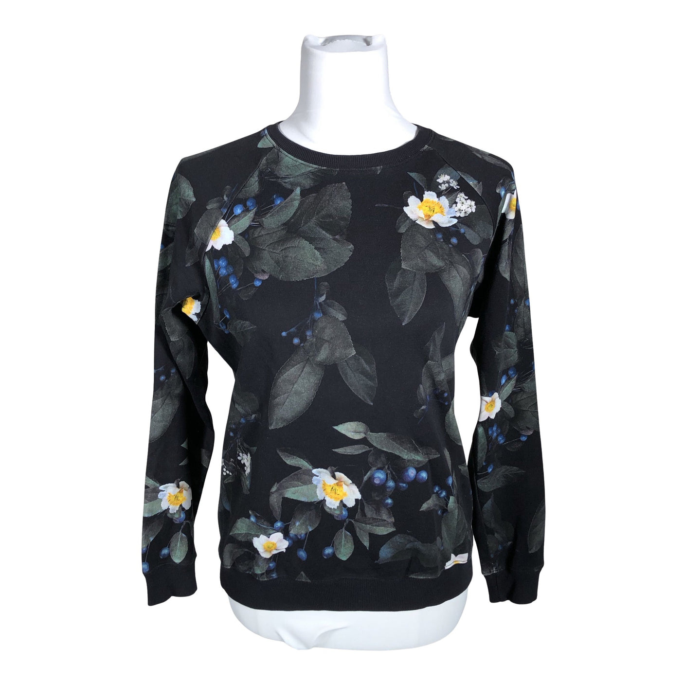Unisex Uhana Design - Trikotaažist pluus, suurus 34 - Must (1)