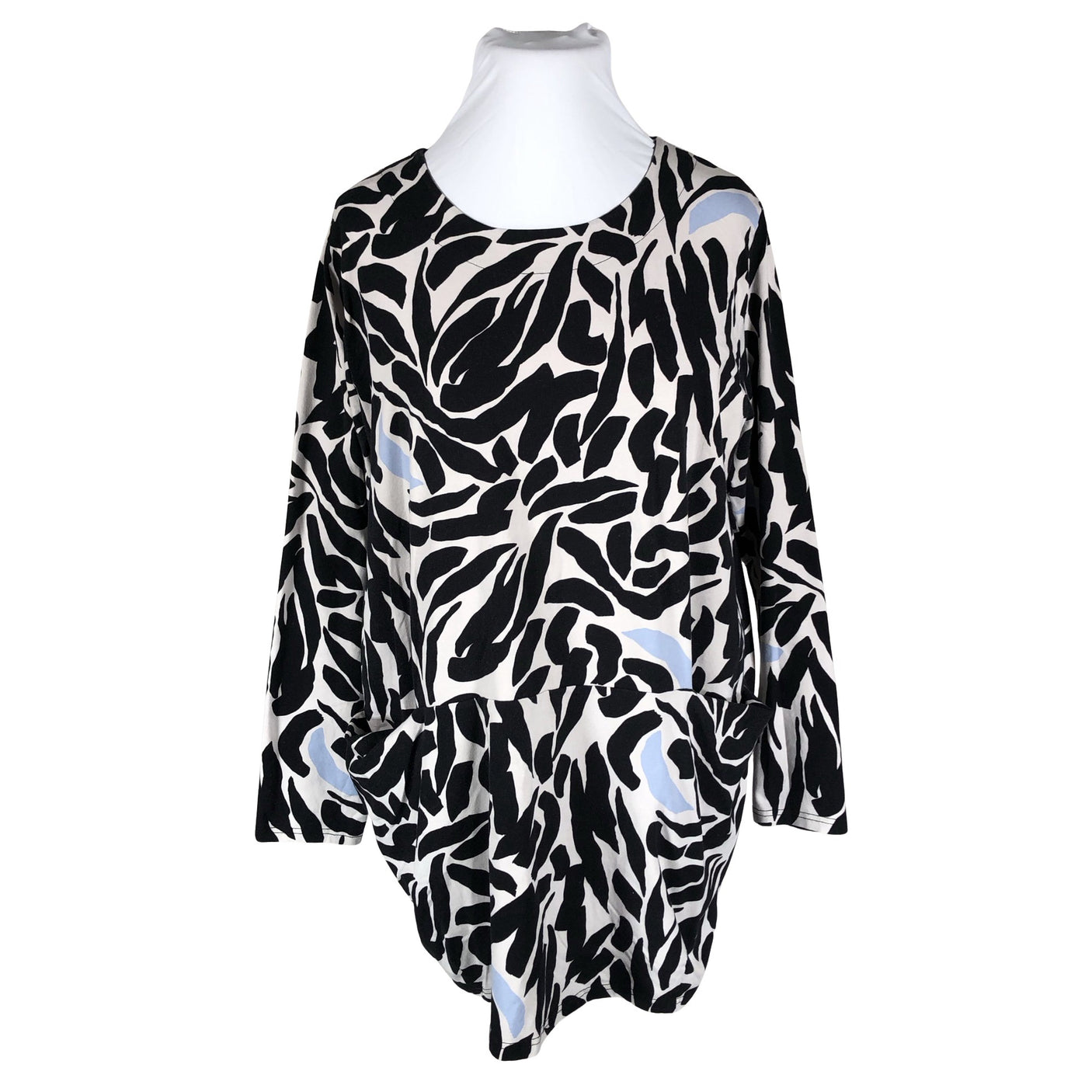 Unisex Nanso - Trikotaažist kleit, suurus 46 - Must (1)