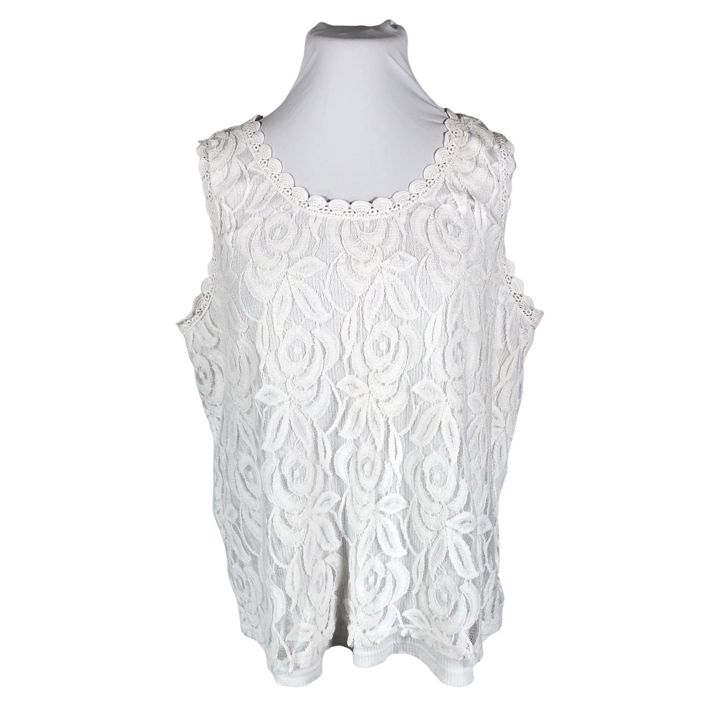 Unisex Junarose - Topp, suurus 44 - Valge (1)