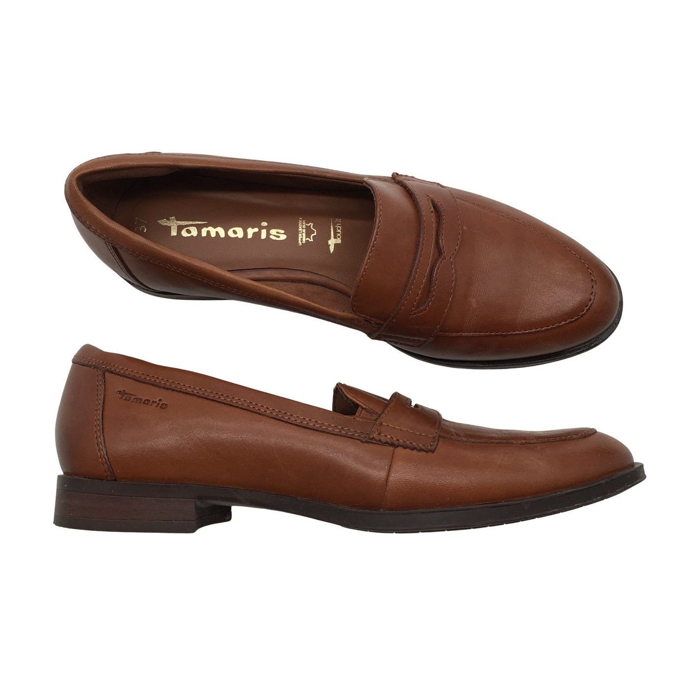 Unisex Tamaris - Mokassiinid, suurus 37 - Pruun (1)
