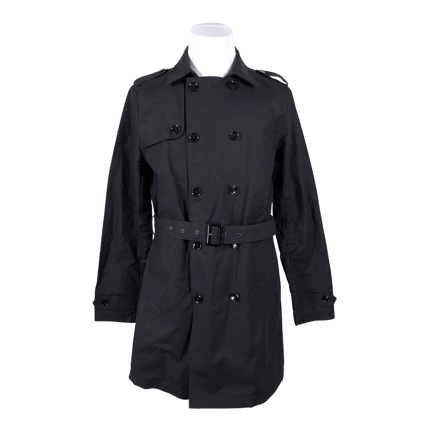 Unisex Pier One - Trentš, suurus M - Must (1)