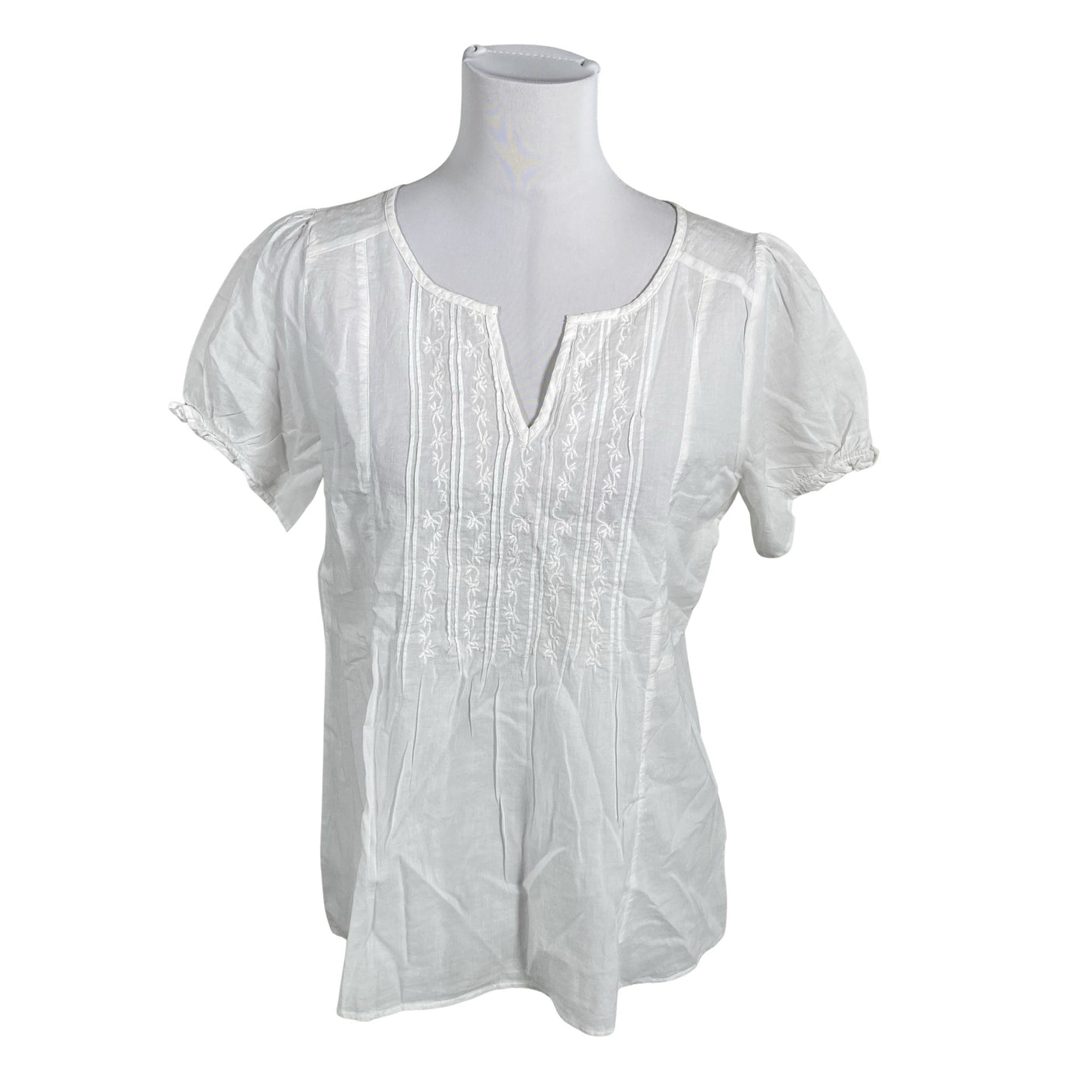 Unisex Odd Molly - Lühikeste käistega pluus, suurus 38 - Valge (1)