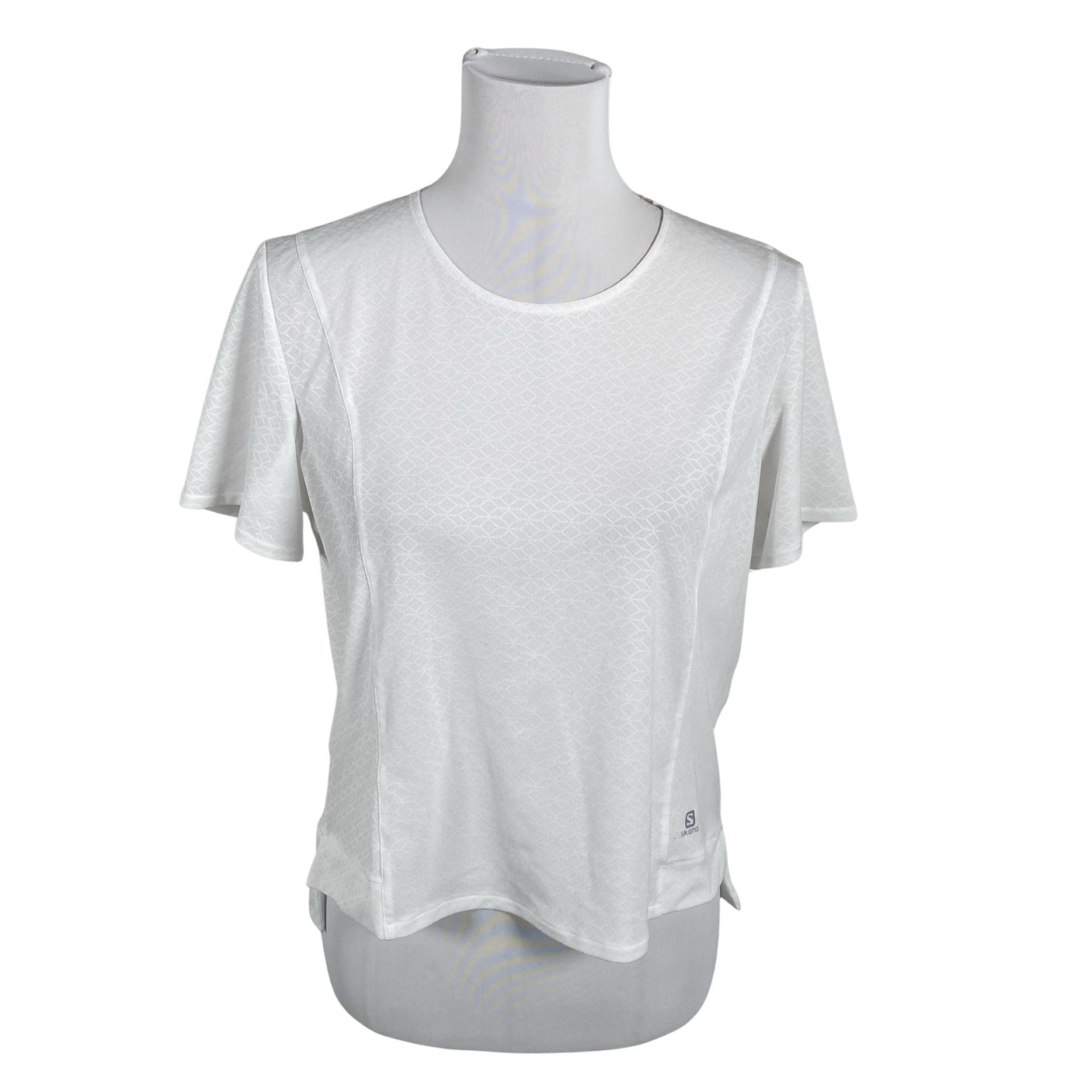 Unisex Salomon - Spordisärk, lühikesed käised, suurus 36 - Valge (1)