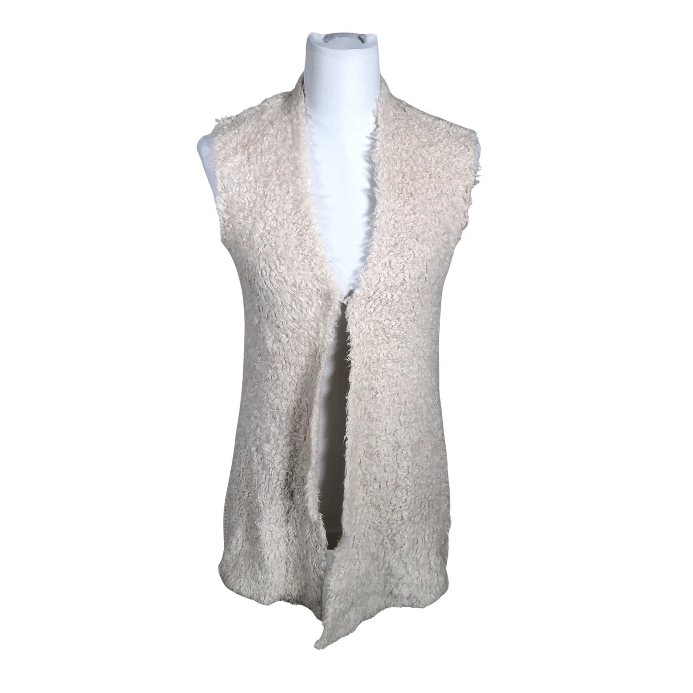Unisex Taifun - Kootud vest, suurus 38 - Beige (1)