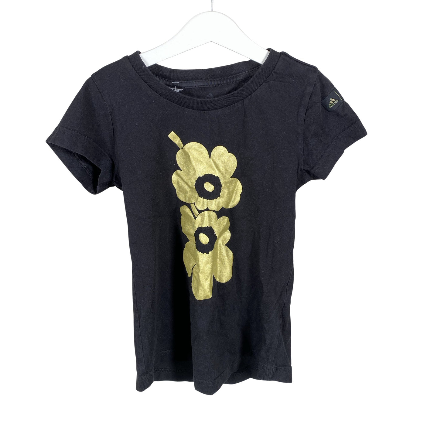 Unisex Adidas - T-särk, suurus 134 - 140 - Must (1)