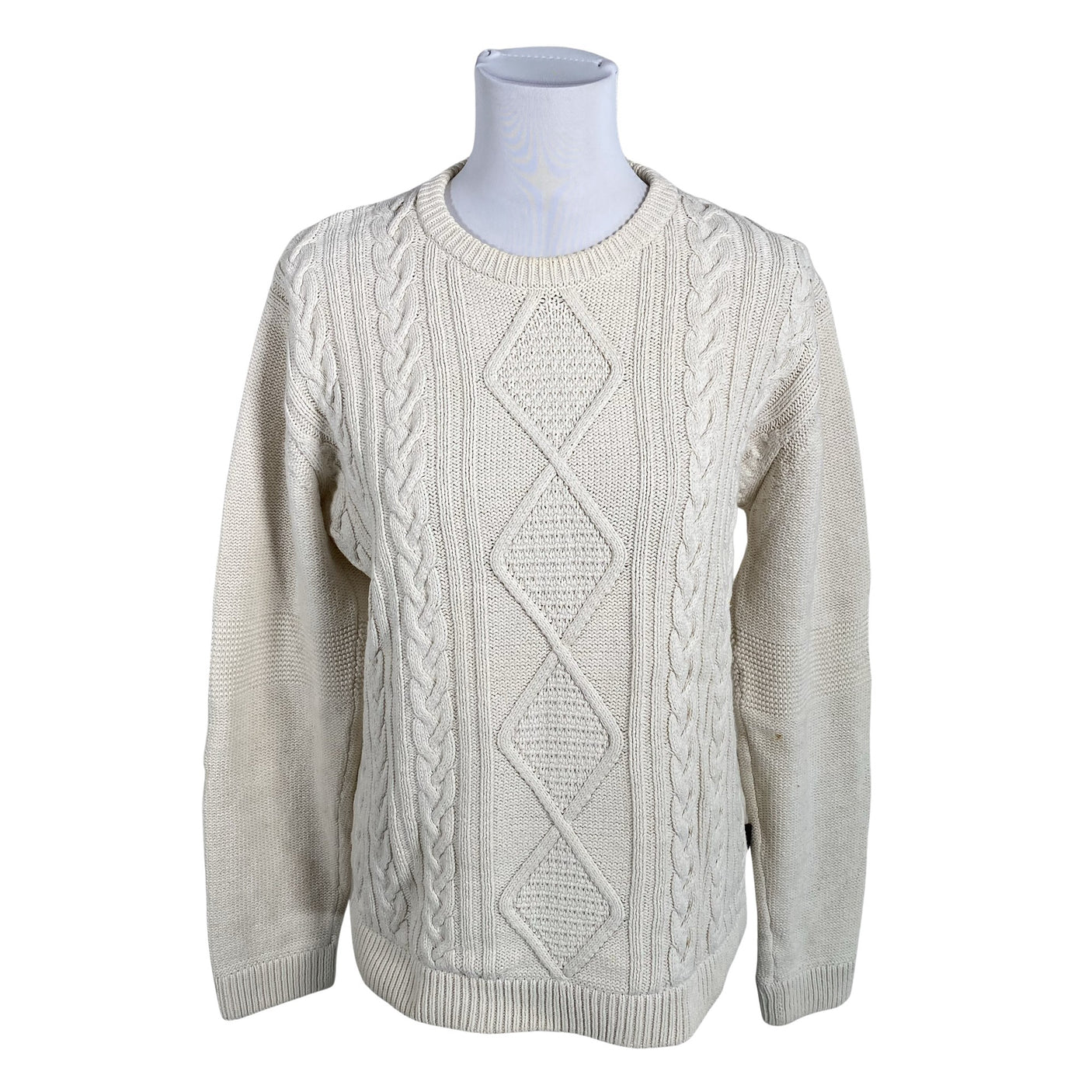 Unisex Lexington - Kampsun, suurus 38 - Looduslik valge (1)