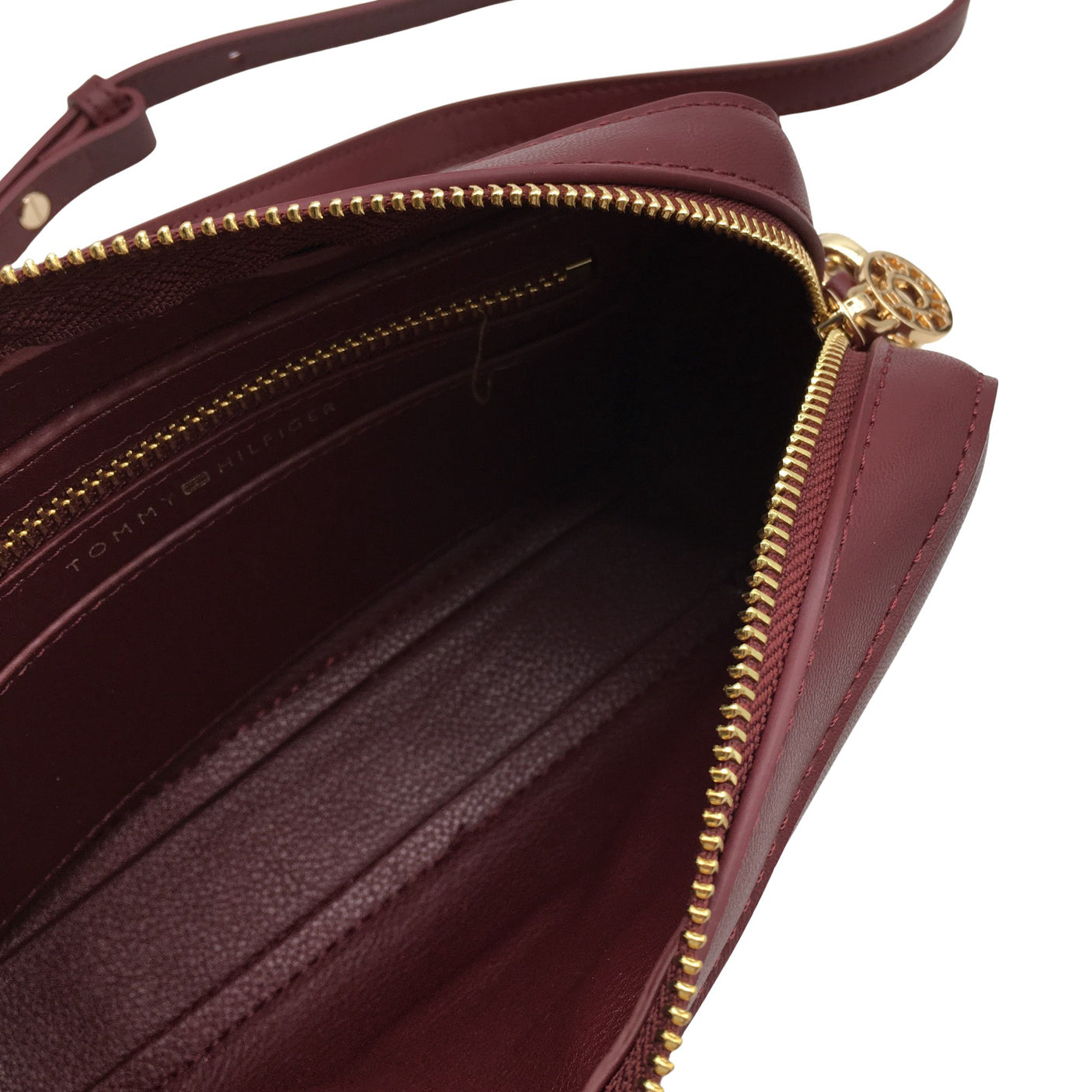 Unisex Tommy Hilfiger - Õlakott, suurus Mini - Veinipunane (2)