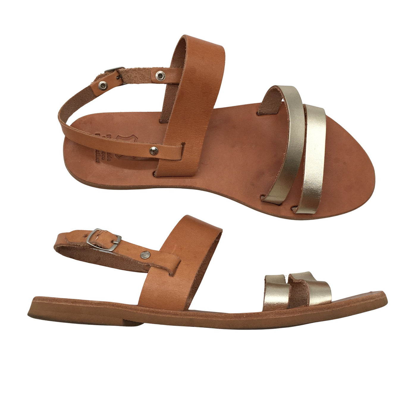 Unisex Handmade - Rihmikud, suurus 39 - Pruun (1)