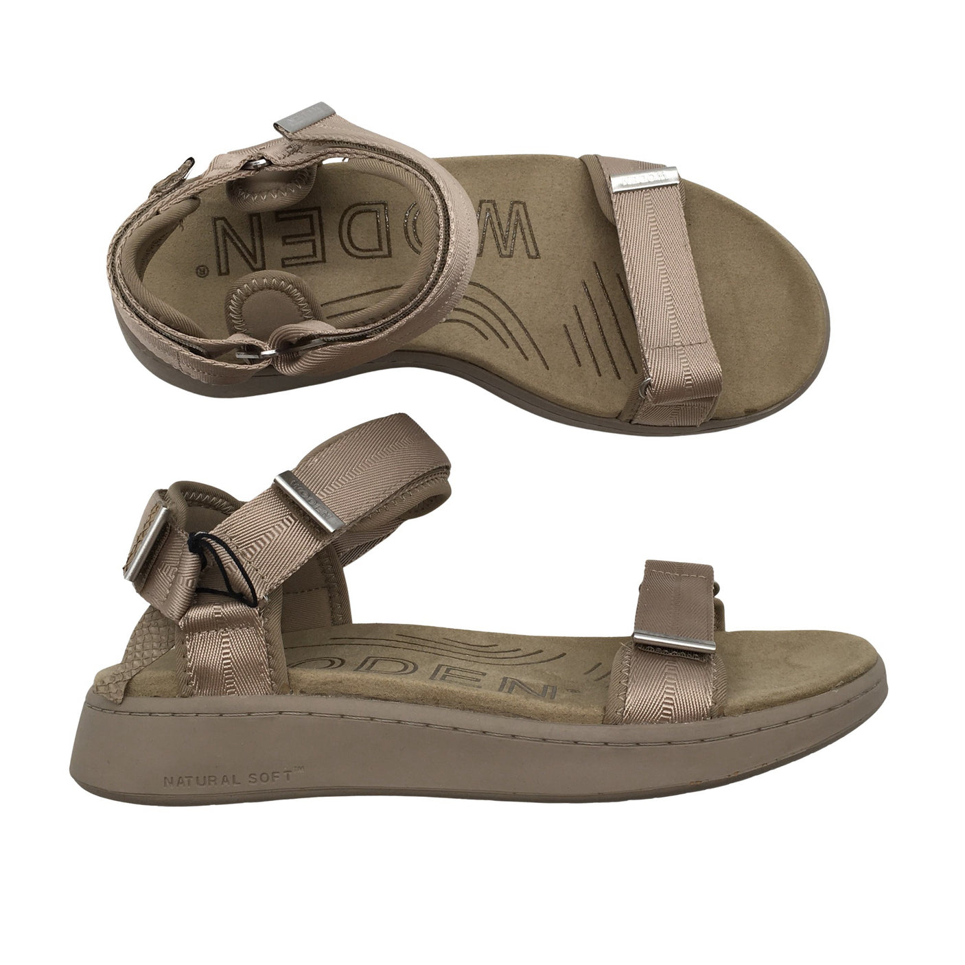 Unisex Woden - Rihmikud, suurus 40 - Beige (1)