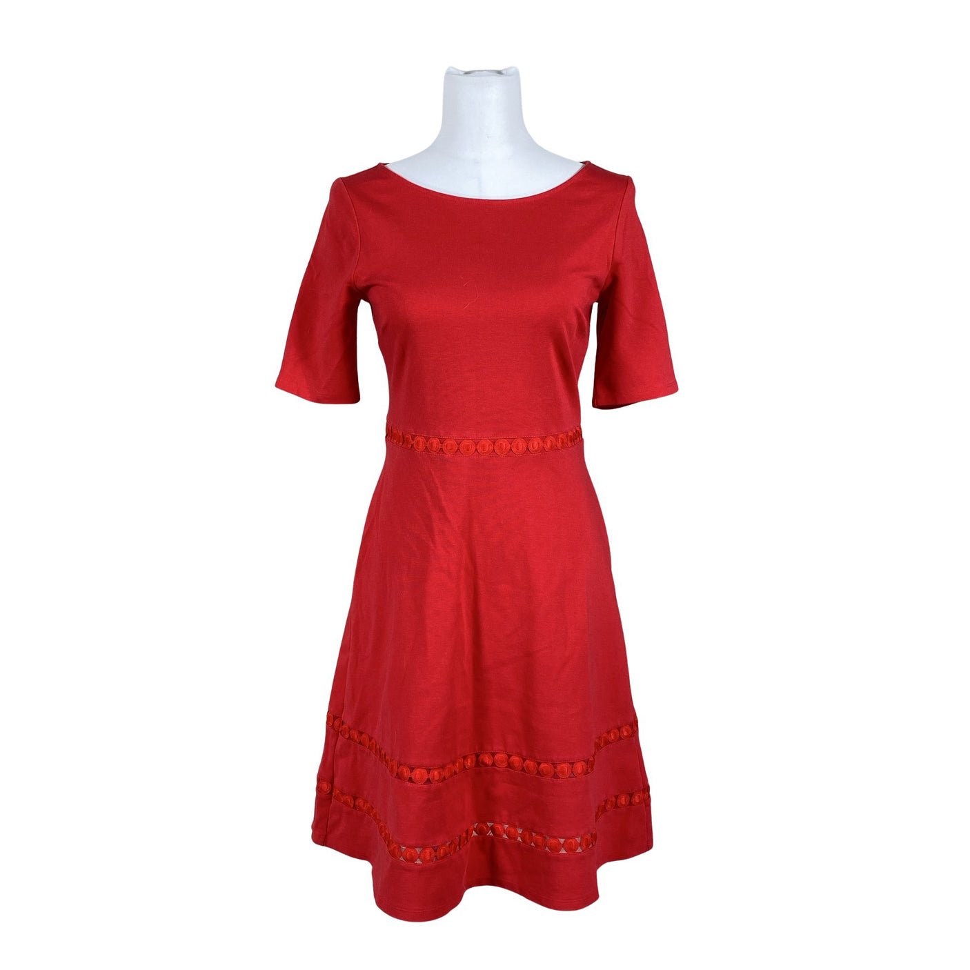 Unisex s.Oliver - Trikotaažist kleit, suurus 38 - Punane (1)