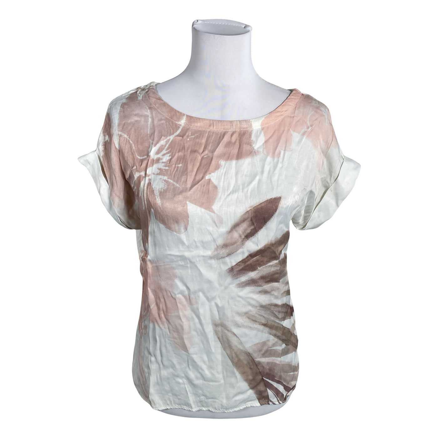 Unisex Esprit - Lühikeste käistega pluus, suurus 36 - Heleroosa (1)