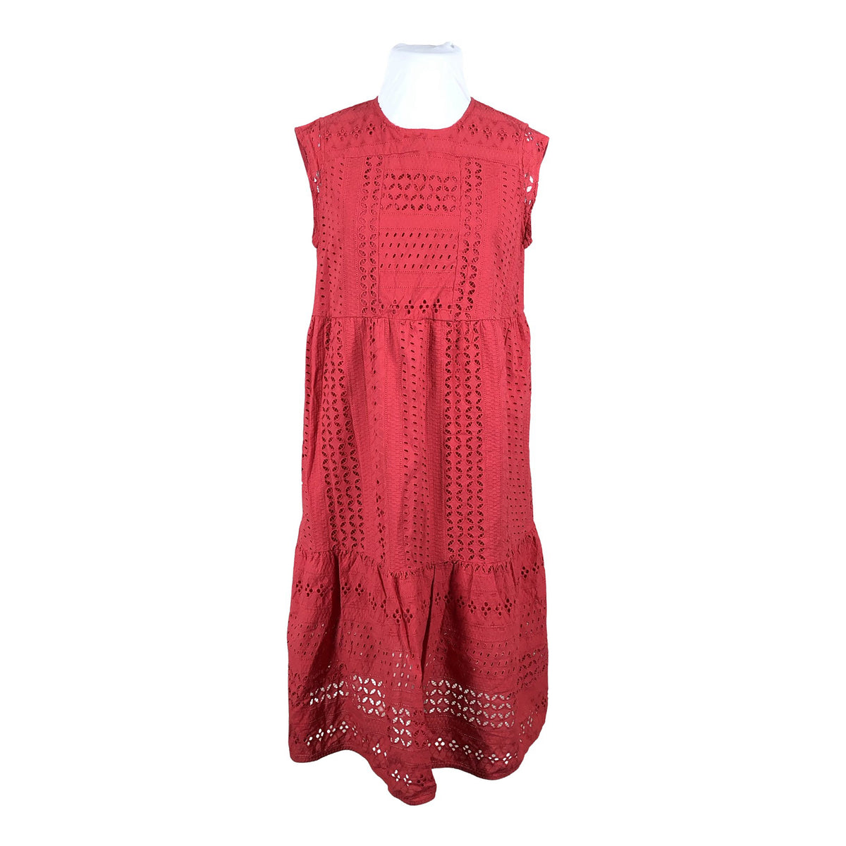 Unisex Marks&Spencer - Mitteveniv kleit, suurus 46 - Punane (1)