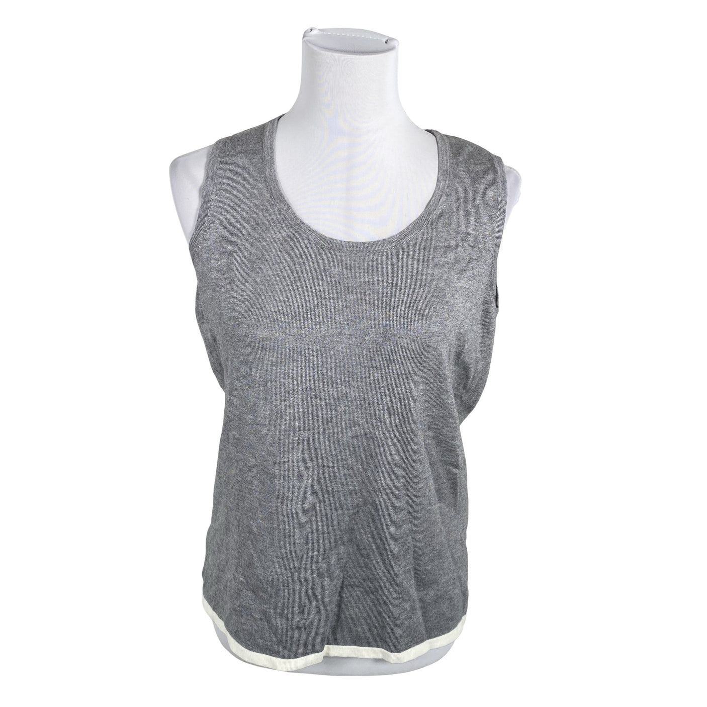 Unisex Global - Kootud vest, suurus Ei kokoa - Hall (1)