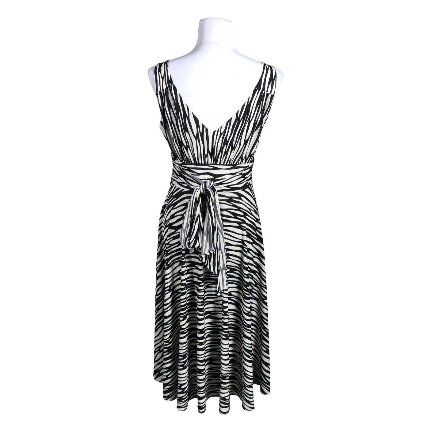 Unisex Trendy Look - Trikotaažist kleit, suurus 36 - Beige (2)
