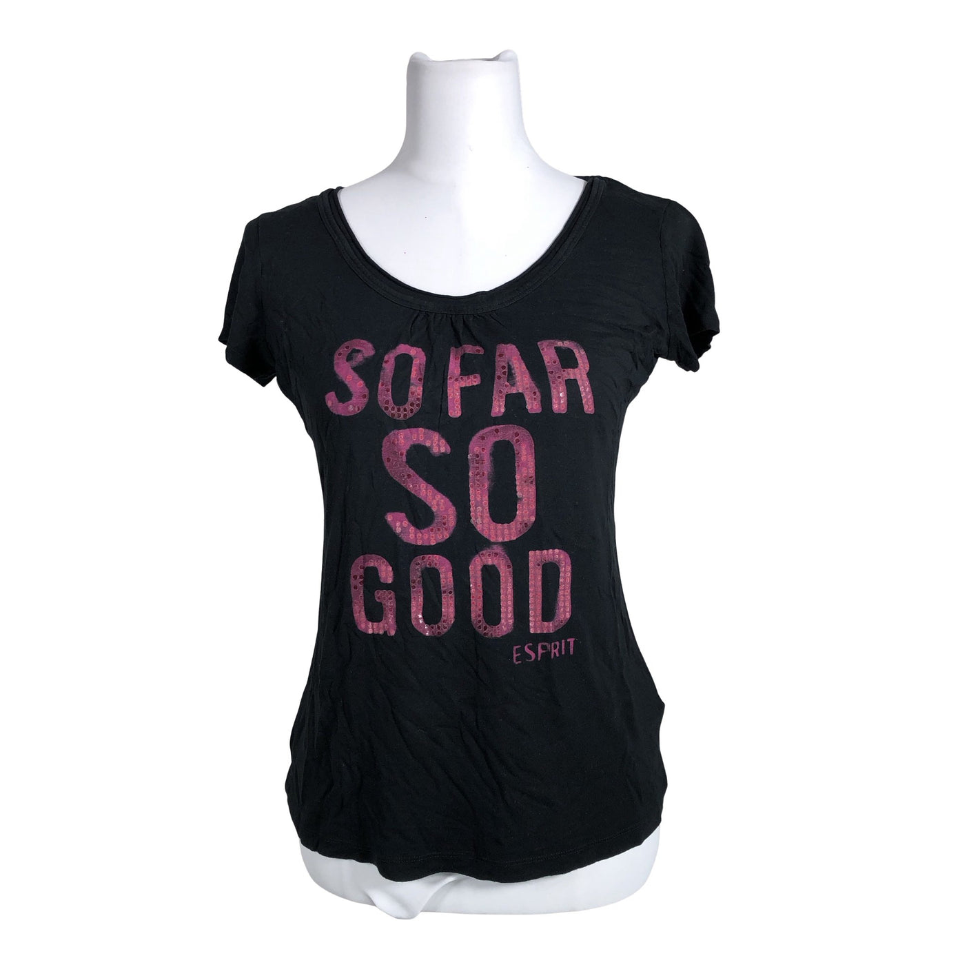 Unisex Esprit - T-särk, suurus 36 - Must (1)