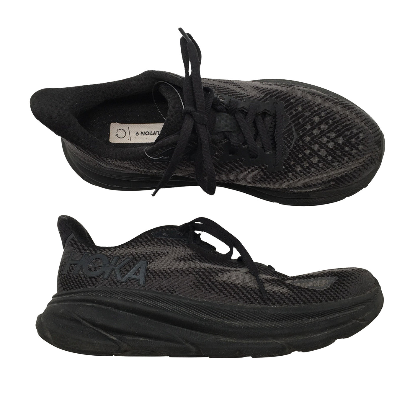 Unisex Hoka One One - Tossud, suurus 38 - Must (1)