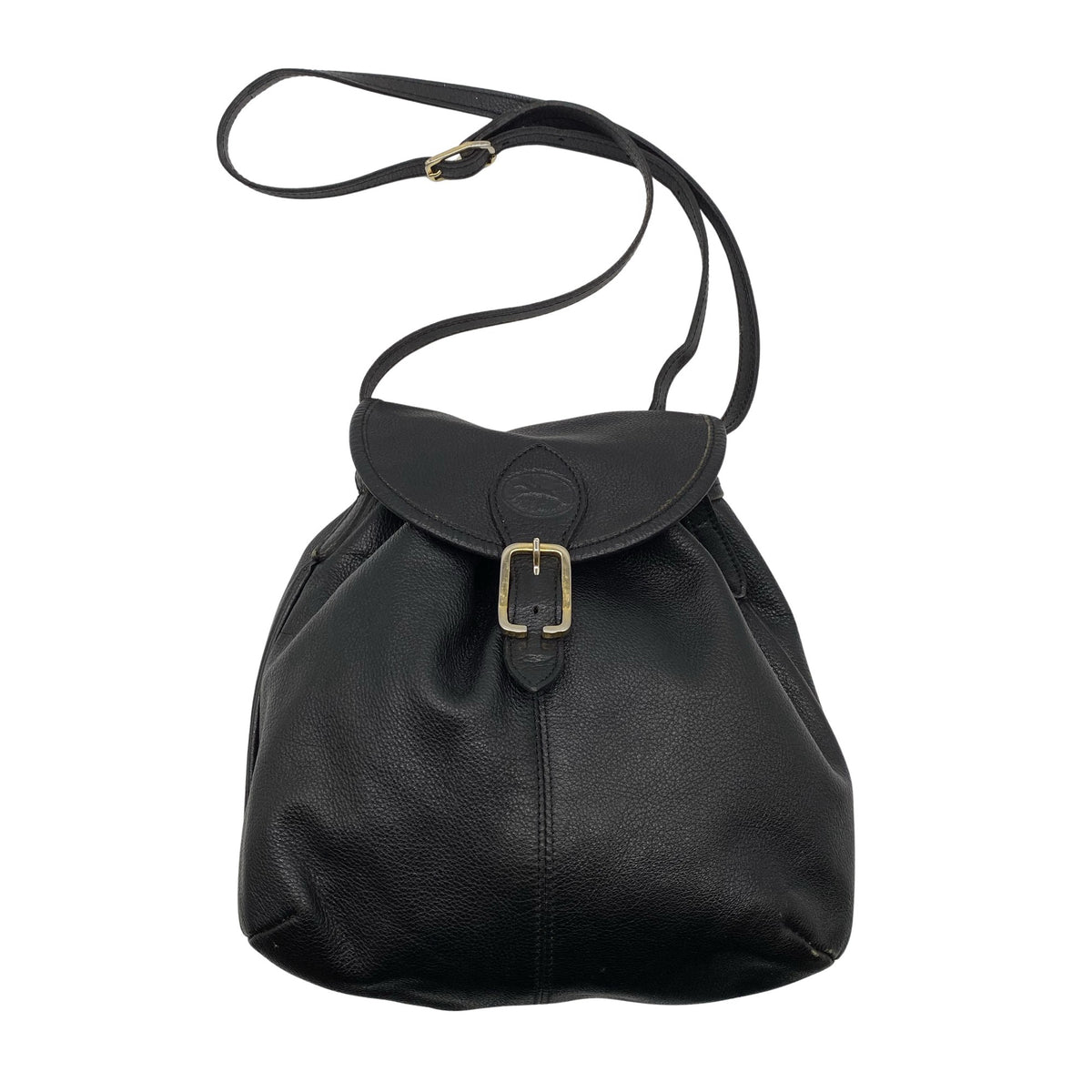 Unisex Longchamp - Õlakott, suurus Midi - Must (1)