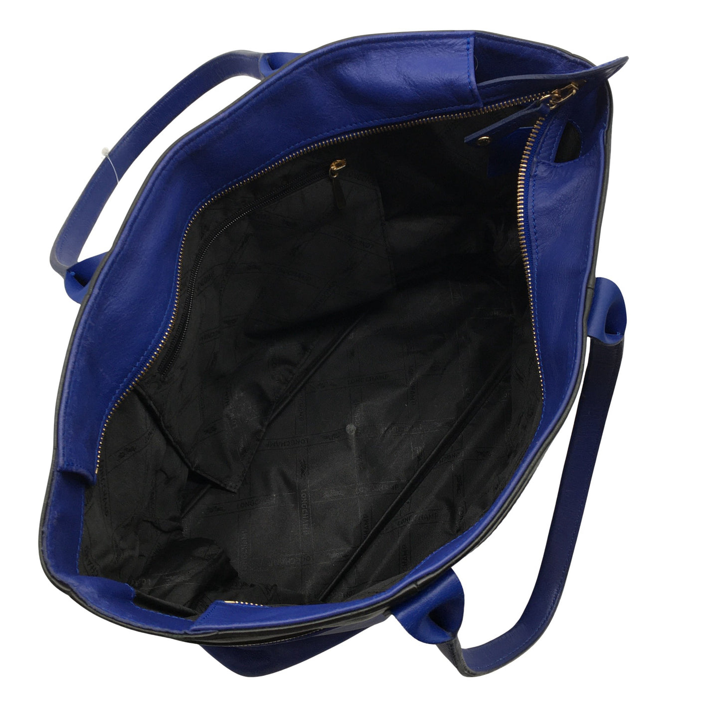 Unisex Longchamp - Käekott, suurus Maxi - Sinine (3)