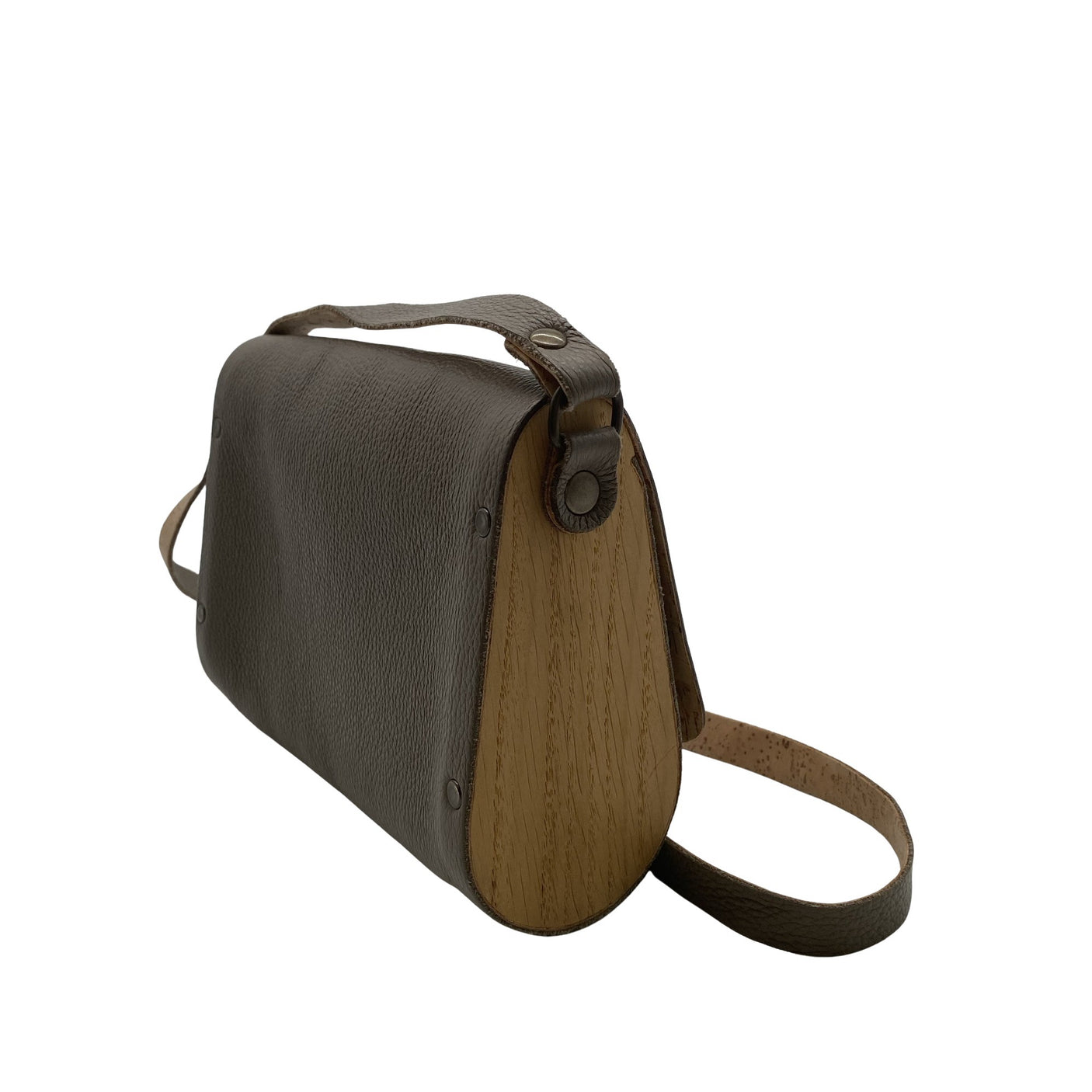 Unisex MUD - Õlakott, suurus Mini - Pruun (2)