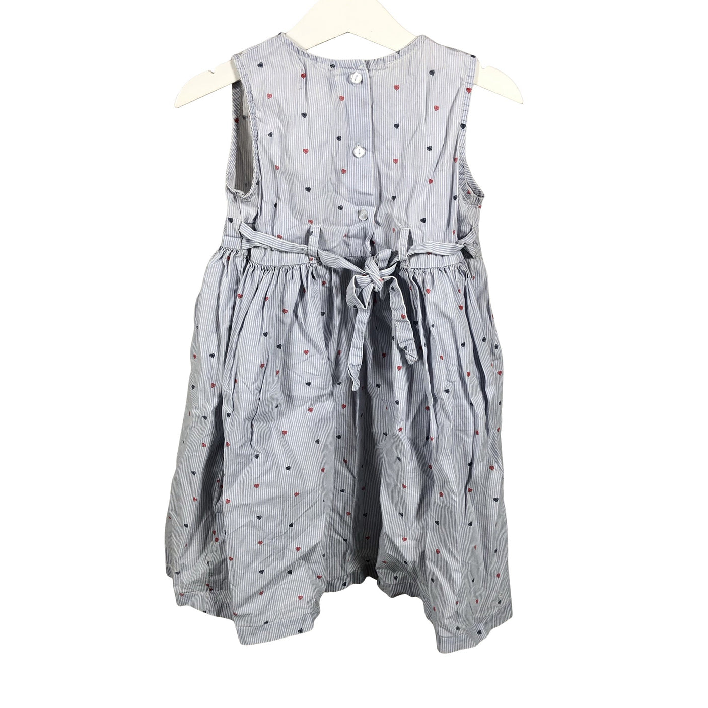Unisex Collection - Mitteveniv kleit, suurus 98 - 104 - Helesinine (2)