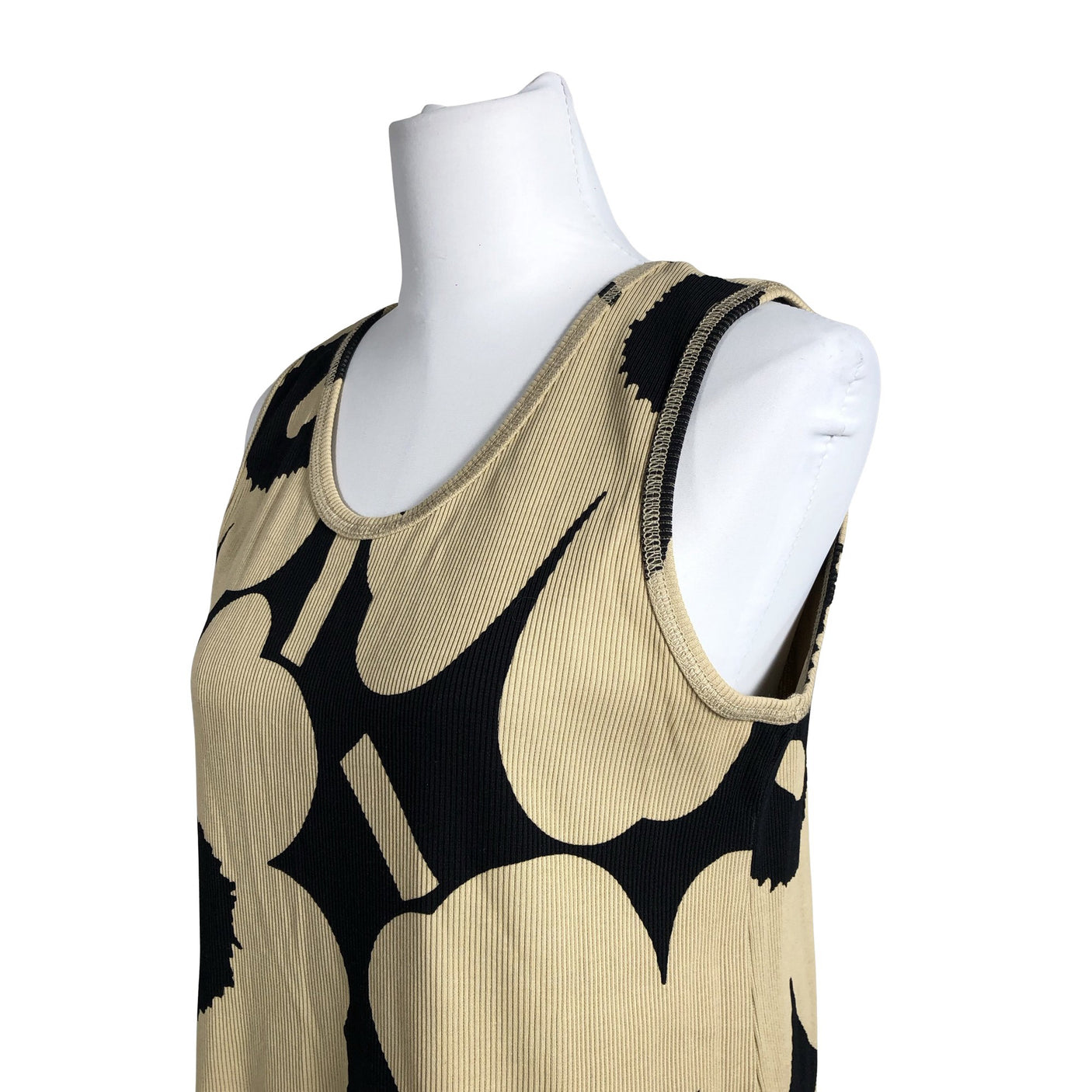 Unisex Marimekko - Trikotaažist kleit, suurus 40 - Beige (2)
