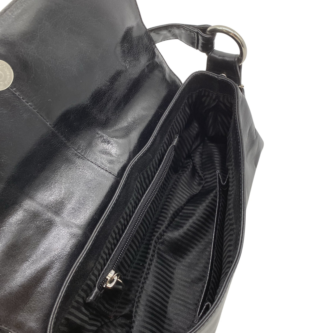 Unisex Gil & Gonda - Käekott, suurus Midi - Must (3)