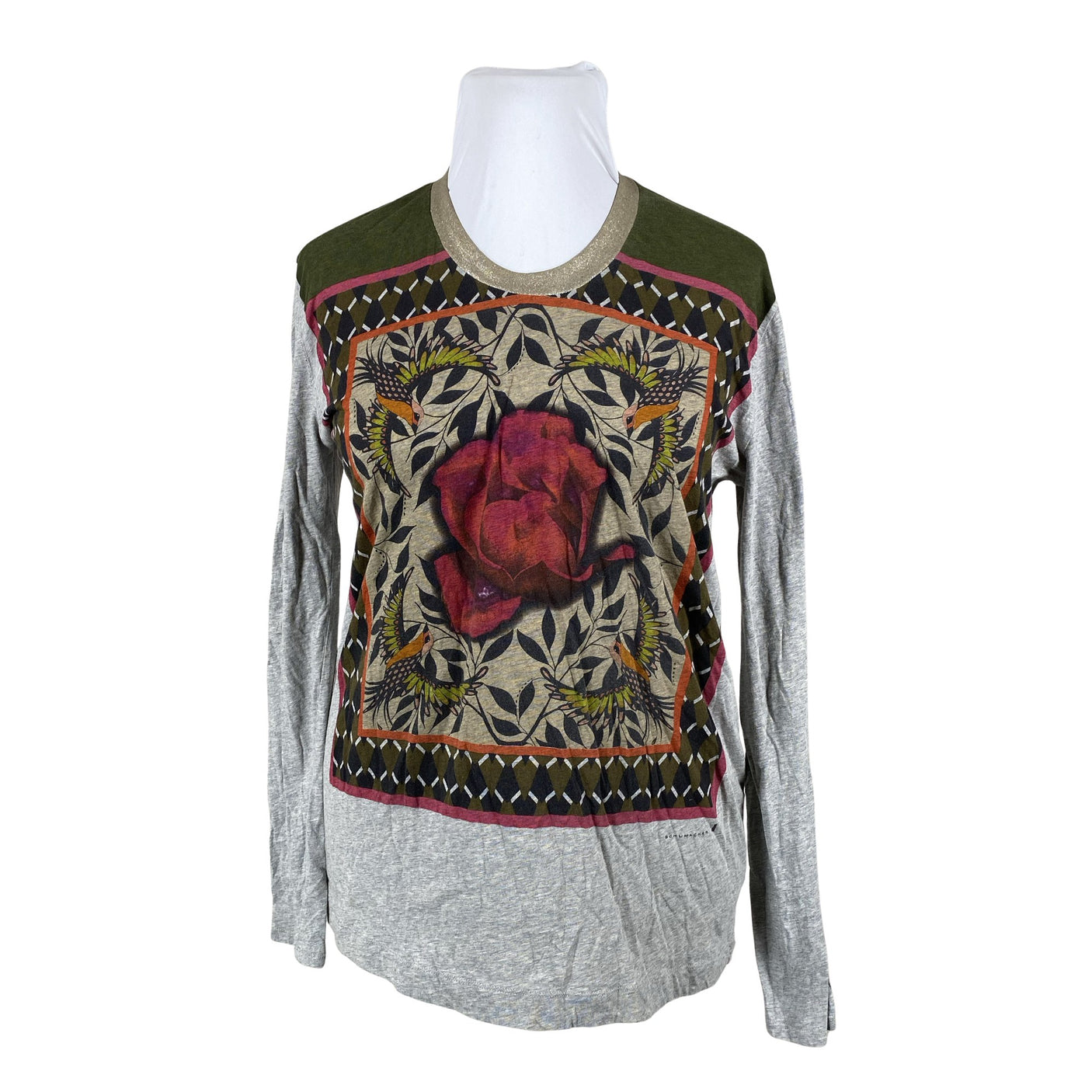 Unisex Schumacher - Trikotaažist tuunika, suurus 42 - Hall (1)