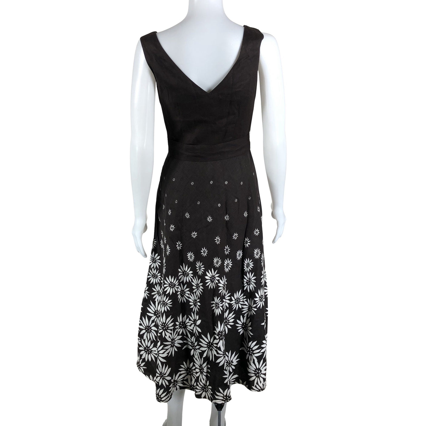 Unisex Laura Ashley - Mitteveniv kleit, suurus 34 - Pruun (2)