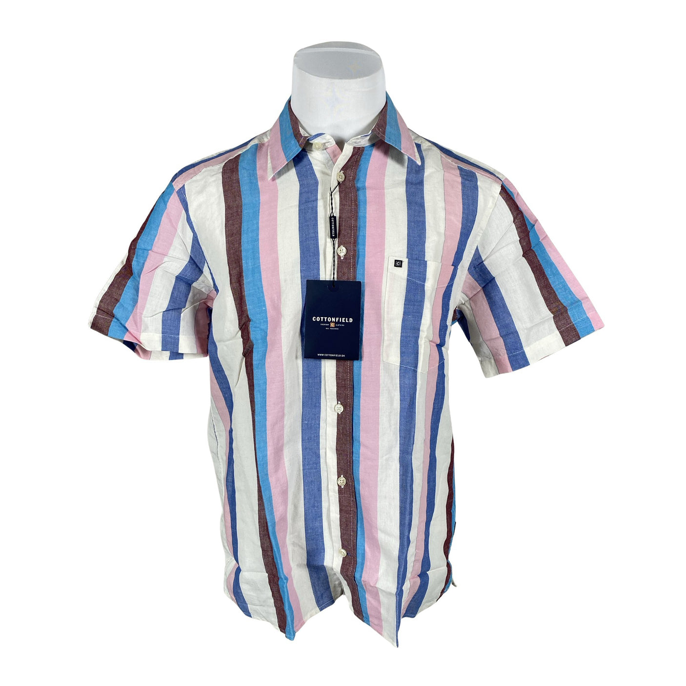 Unisex Cottonfield - Triiksärk, suurus XL - Sinine (1)