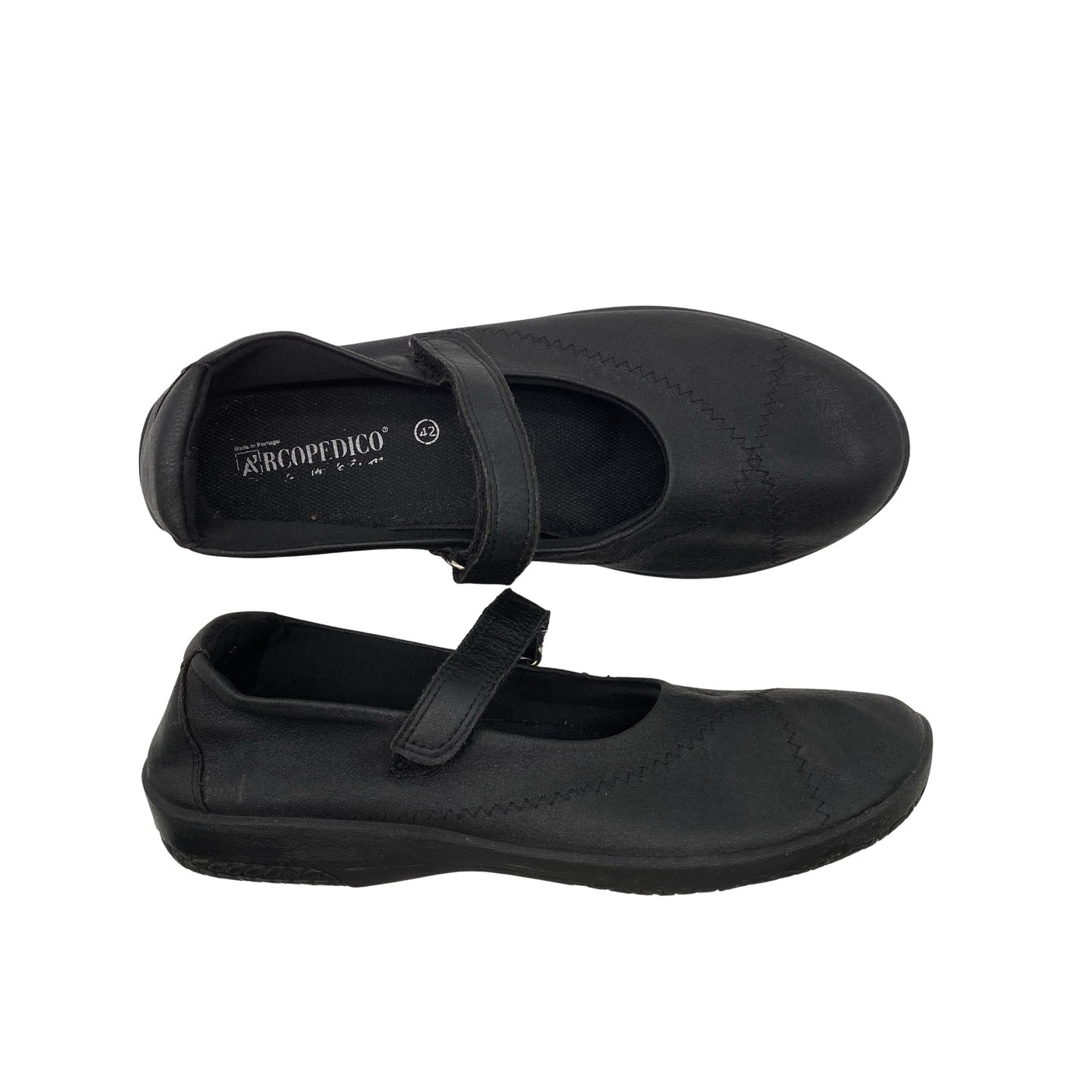 Unisex Arcopedico - Baleriinad, suurus 42 - Must (1)