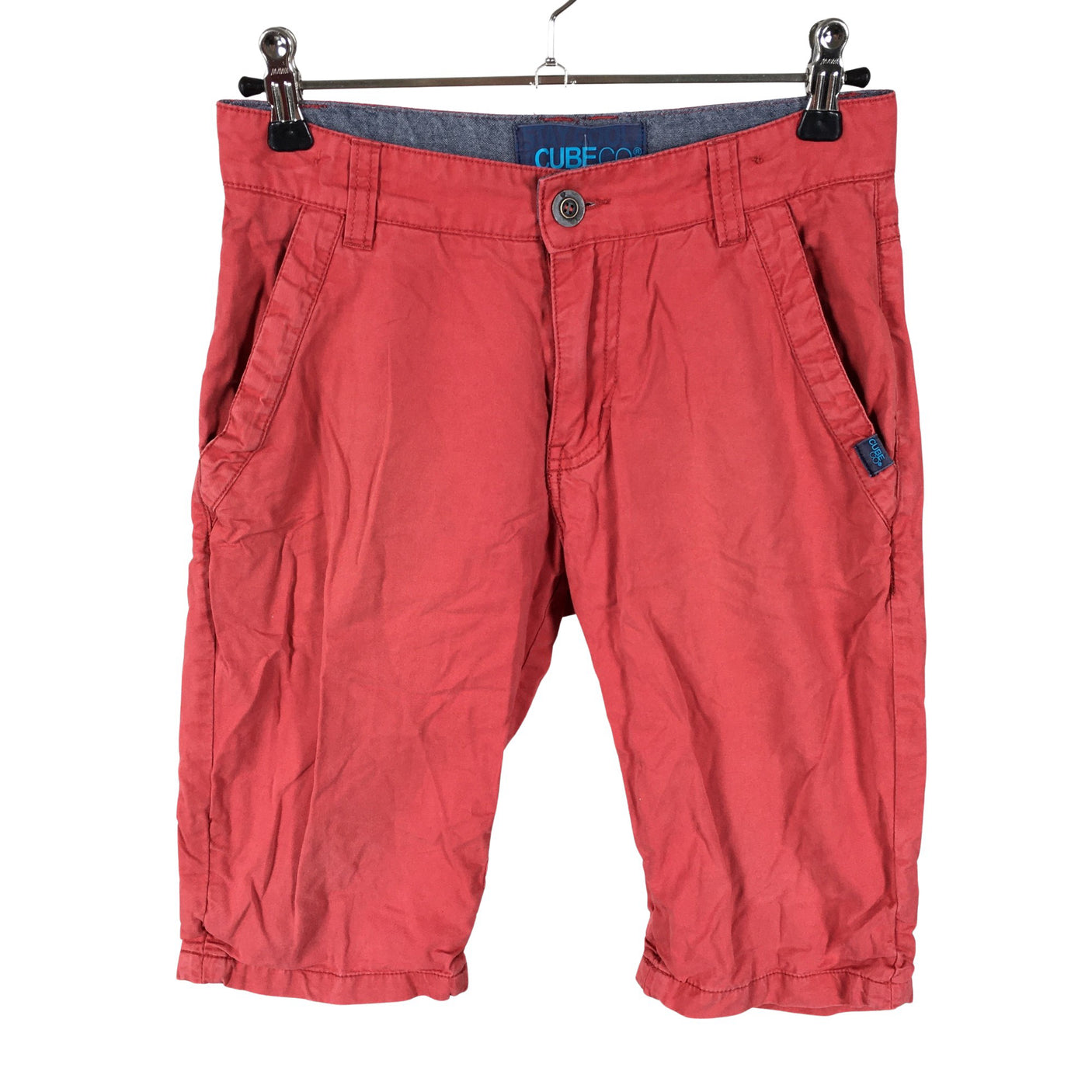 Unisex Cube co. - Lühikesed püksid, suurus 134 - 140 - Punane (1)