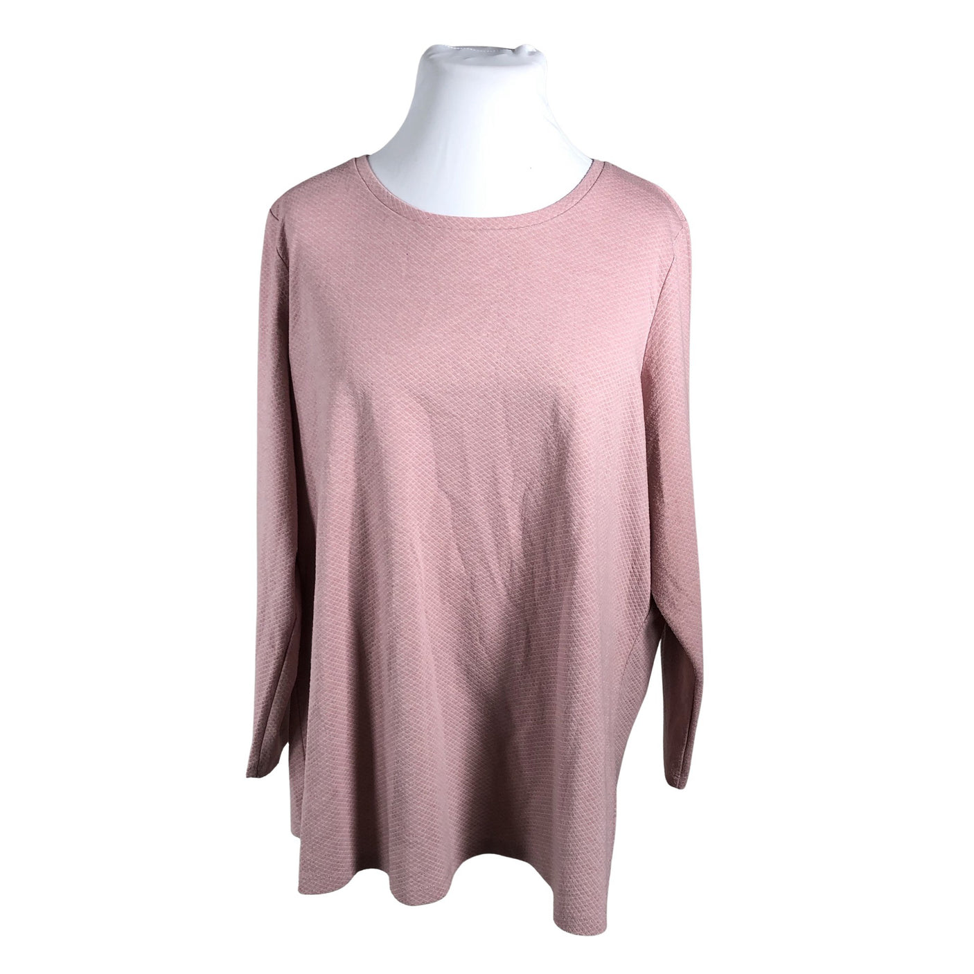 Unisex Zizzi - Trikotaažist pluus, suurus 42 - Heleroosa (1)