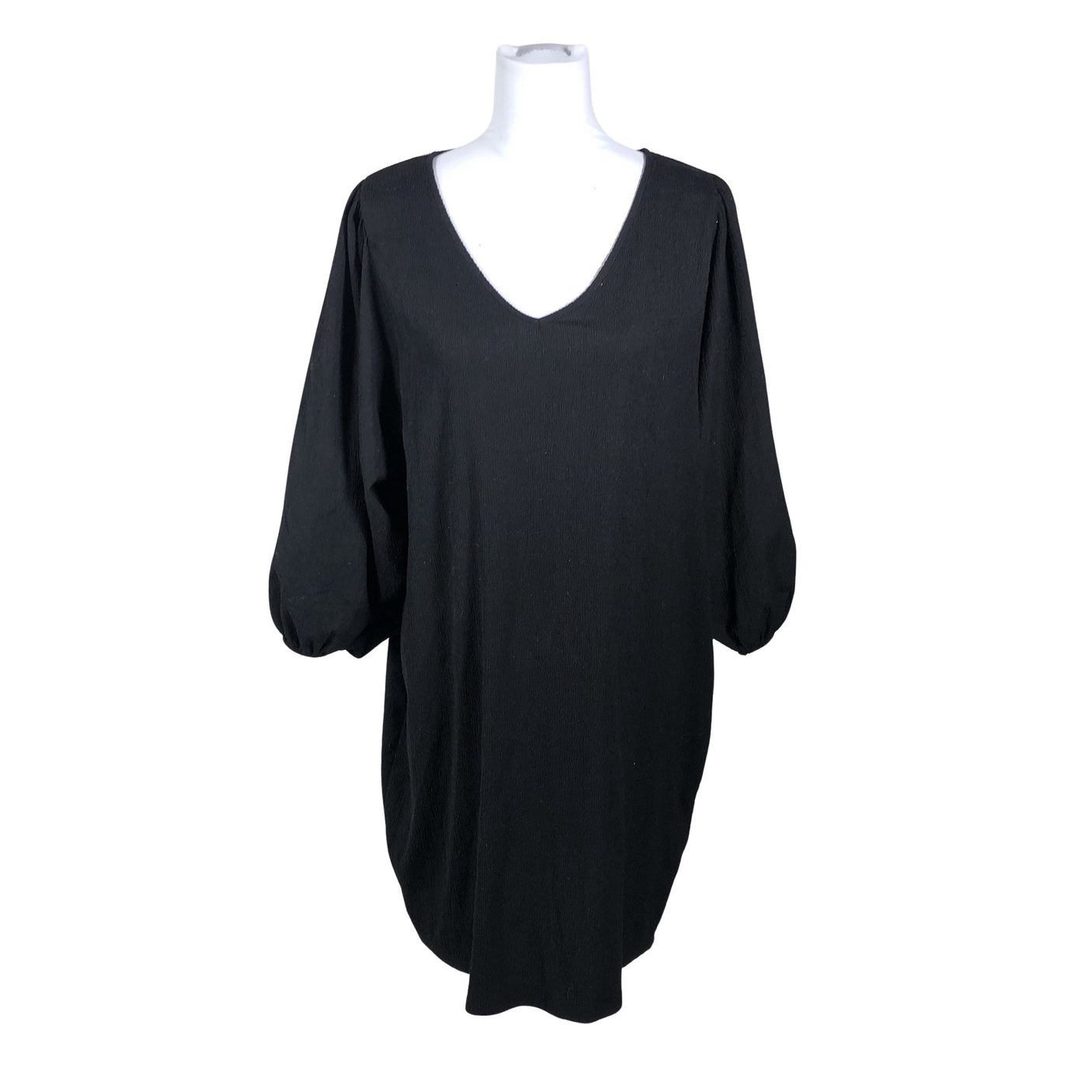 Unisex Lindex - Mitteveniv kleit, suurus 40 - Must (1)