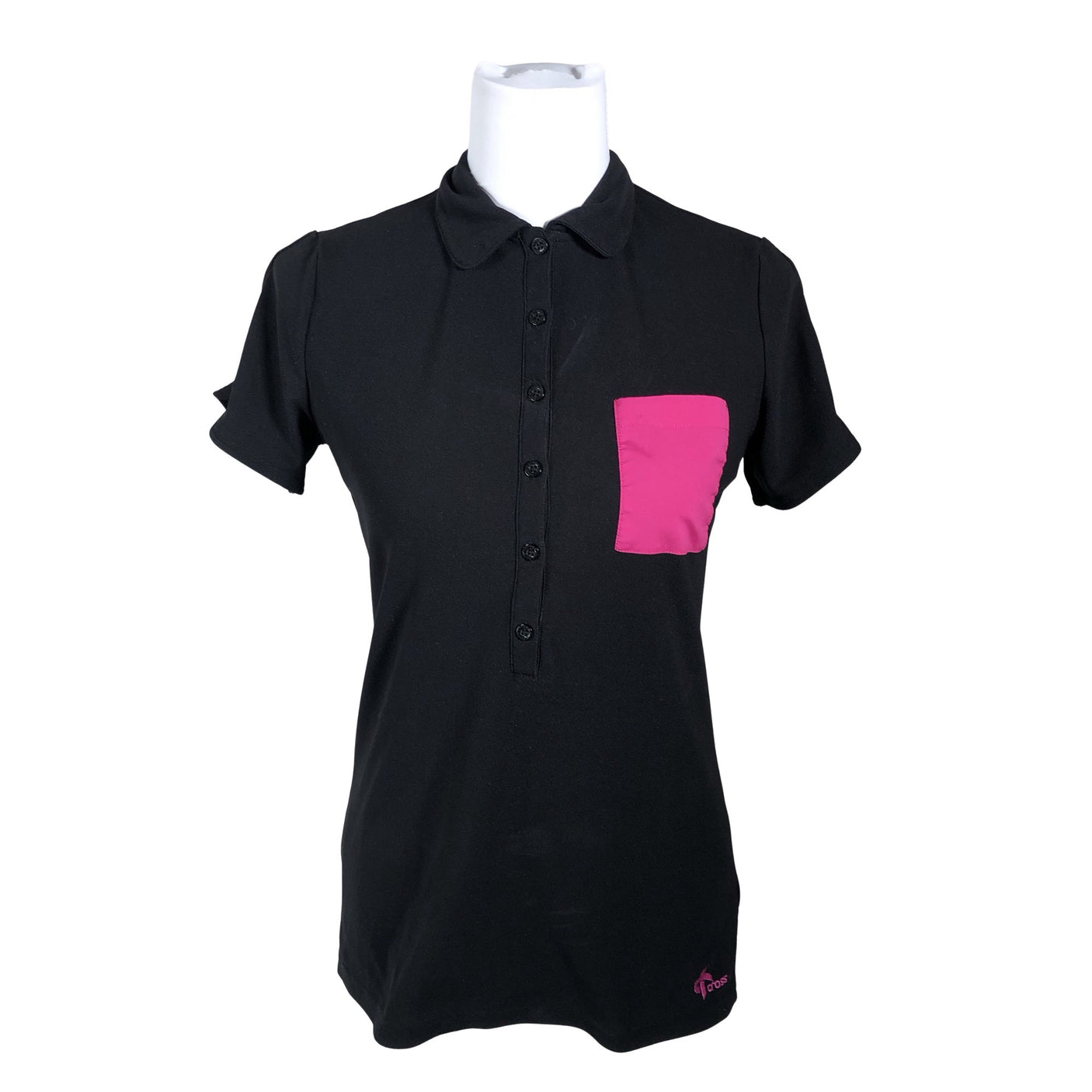 Unisex Cross - Spordisärk, lühikesed käised, suurus 40 - Must (1)