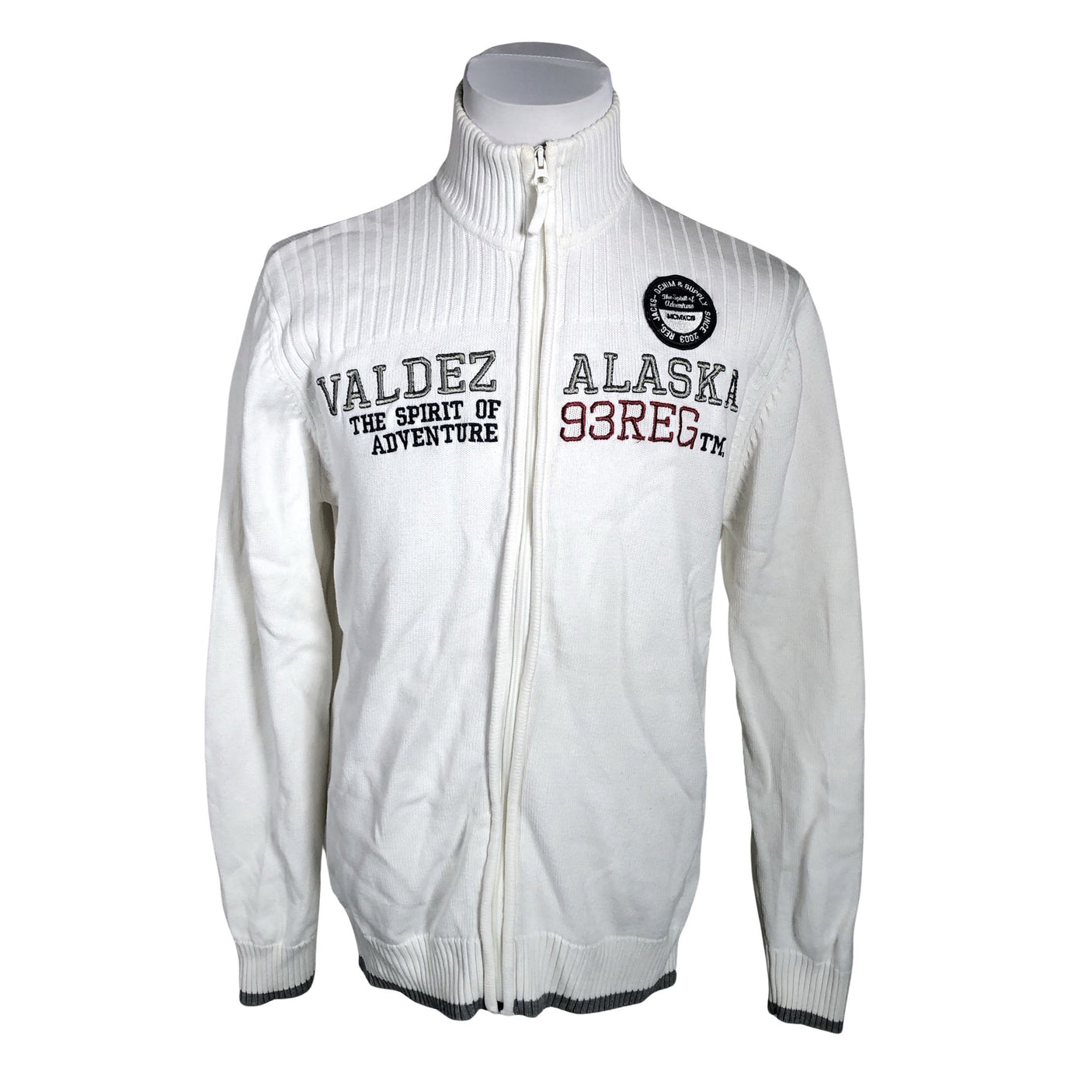 Unisex Jack's - Kardigan, suurus XL - Valge (1)