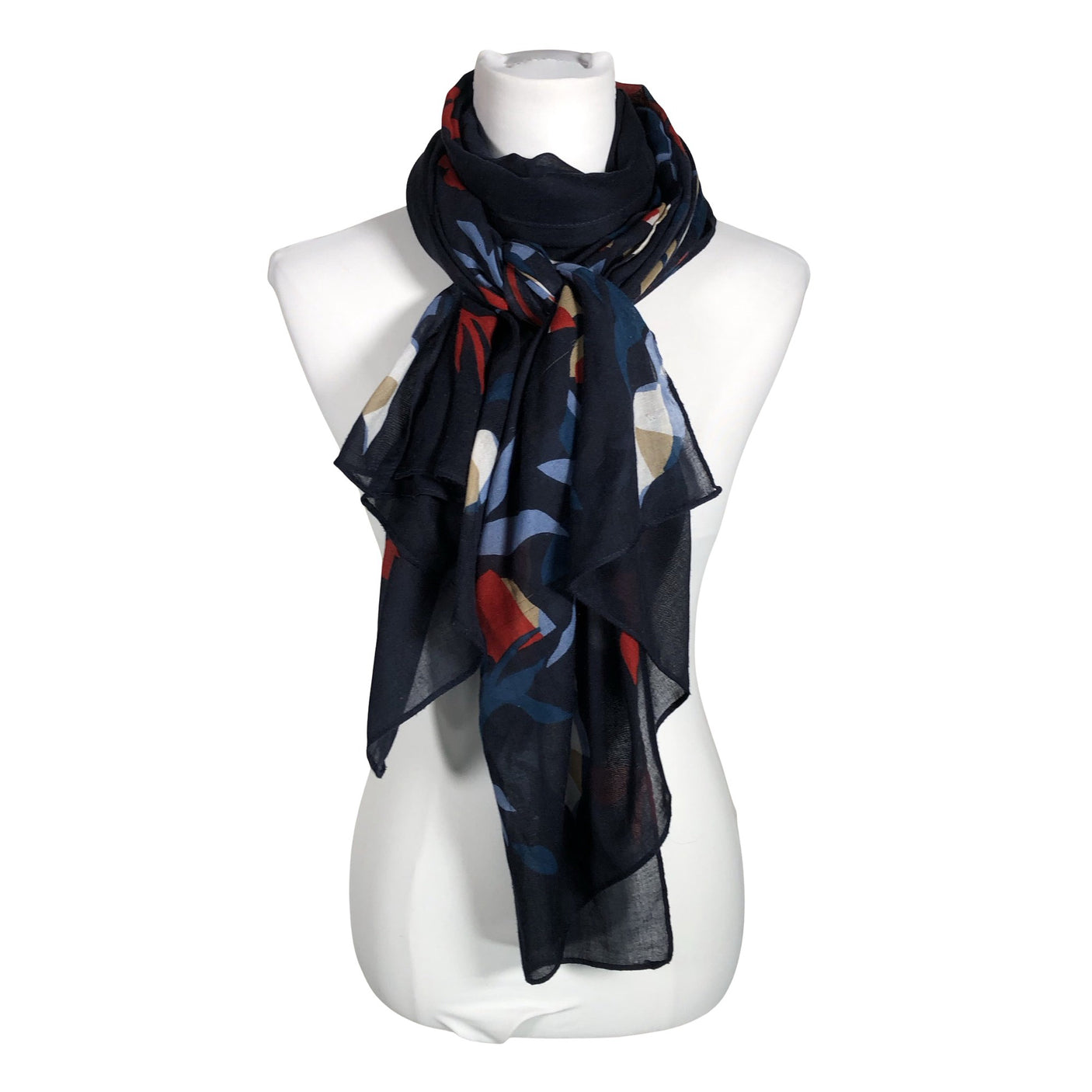 Unisex More&More - Õhuke sall, suurus Maxi - Sinine (1)